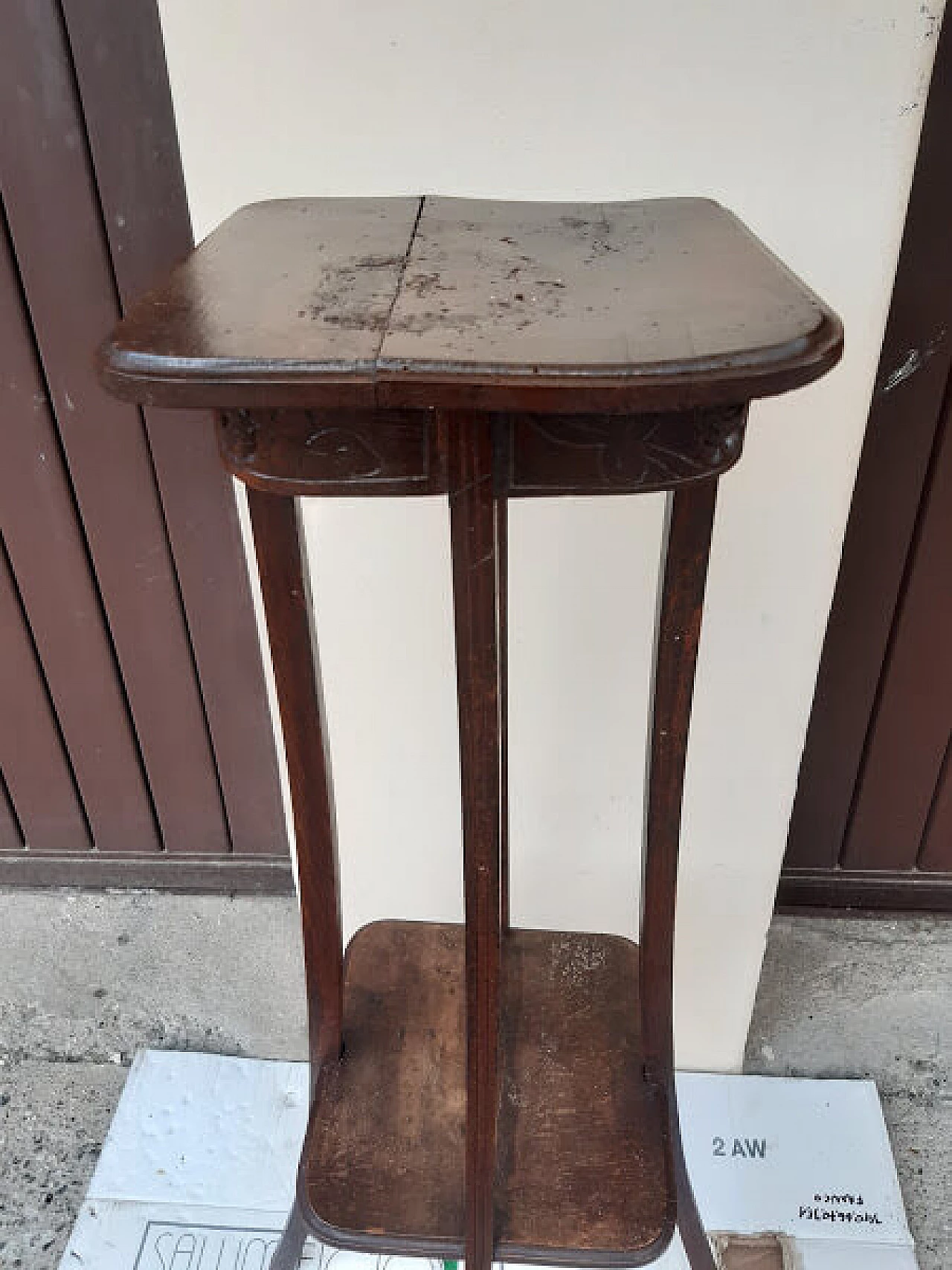 Small oak table or riser, 19th century 1256549