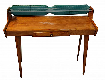 Ico Parisi cherry wood console table, 50s