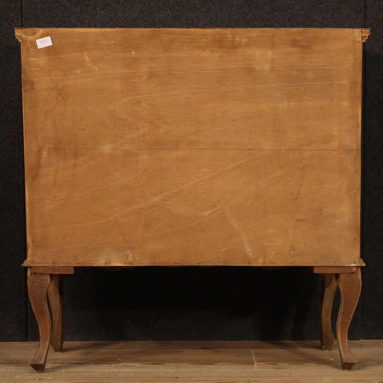 Venetian sideboard inlaid in walnut, briar, beech and maple, 1960s 1256736