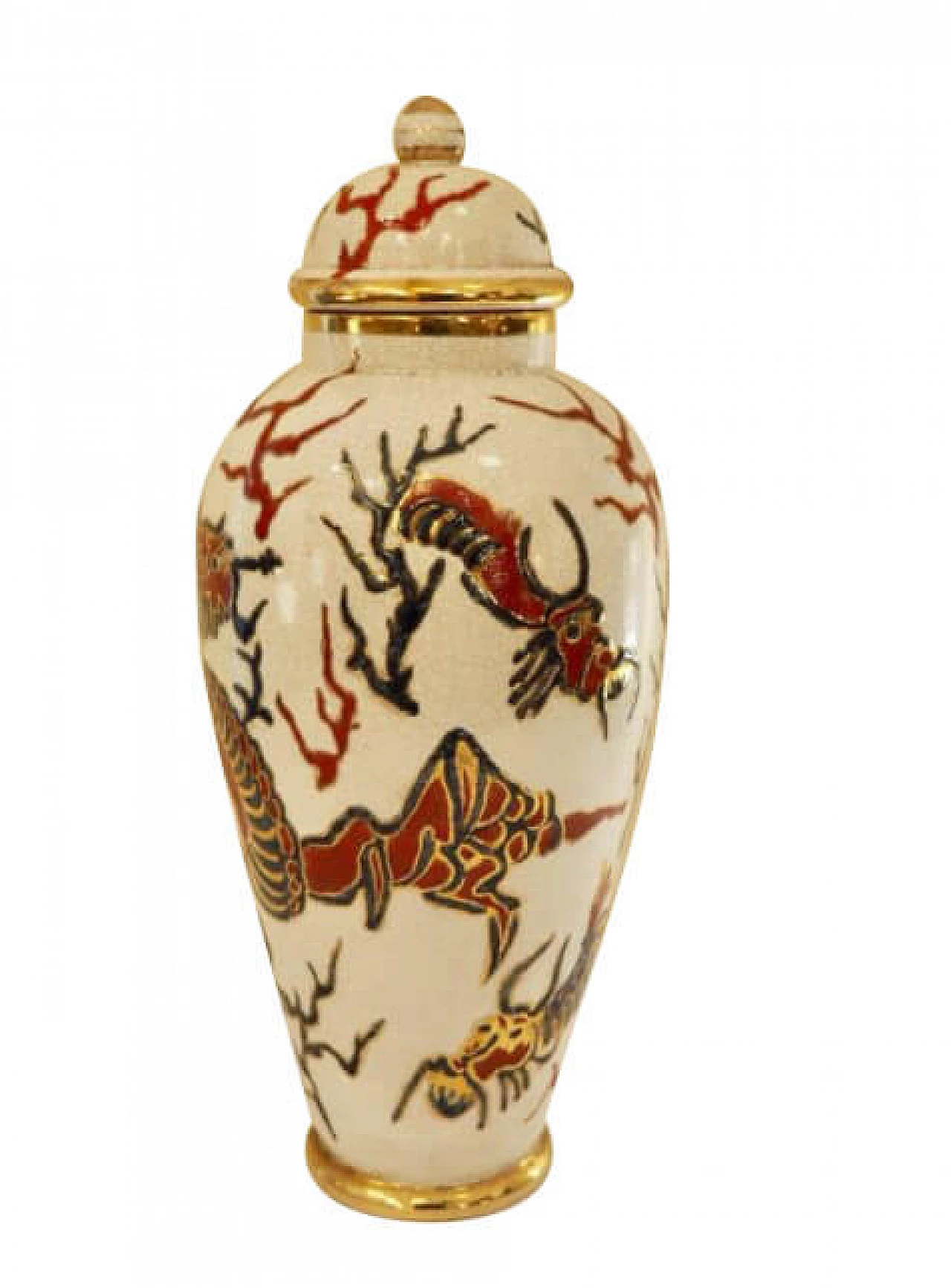 Vase in ceramics by Pattarino Eugenio, 60s 1256909