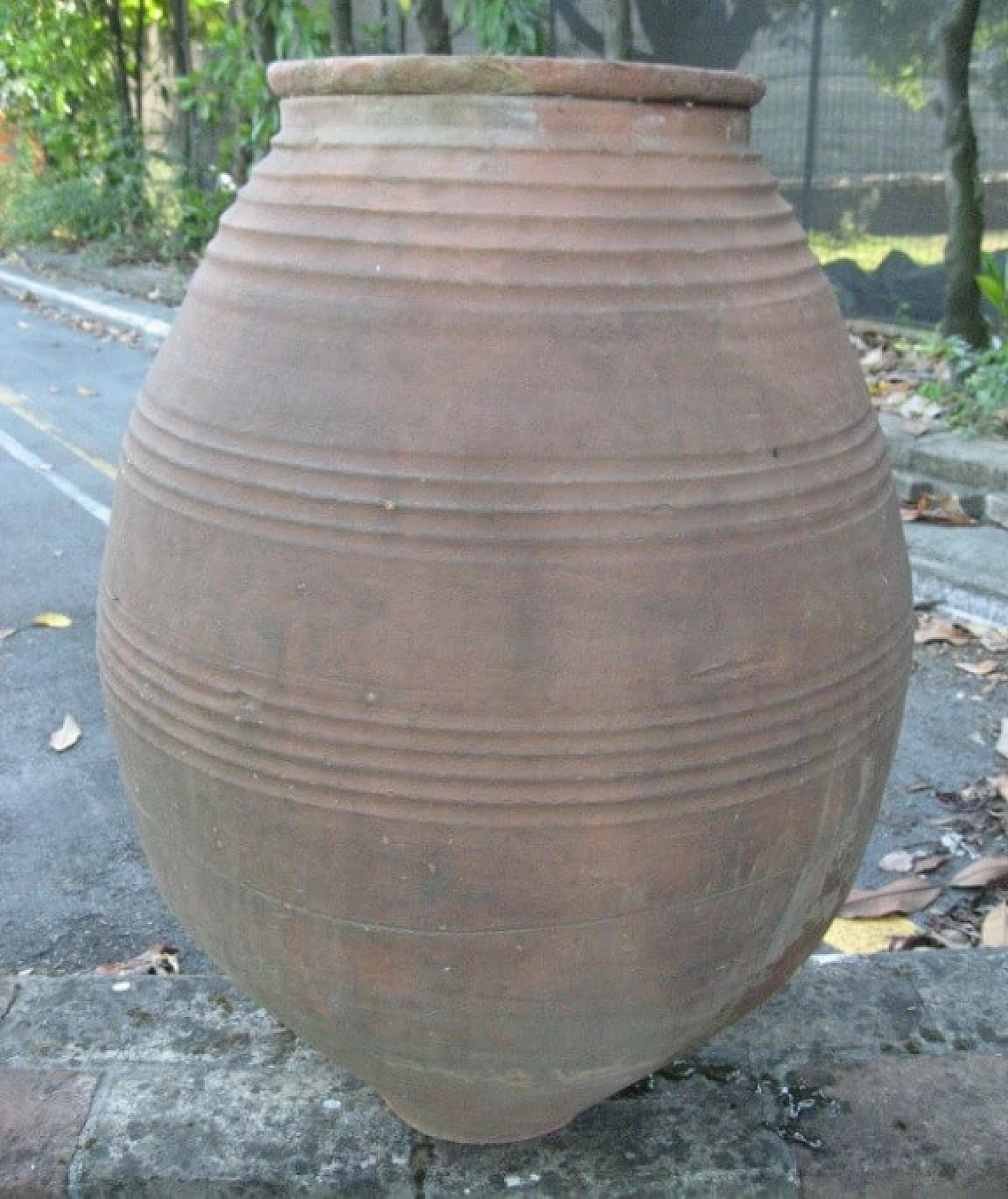 Orcio in terracotta rossa naturale, '800 1256966