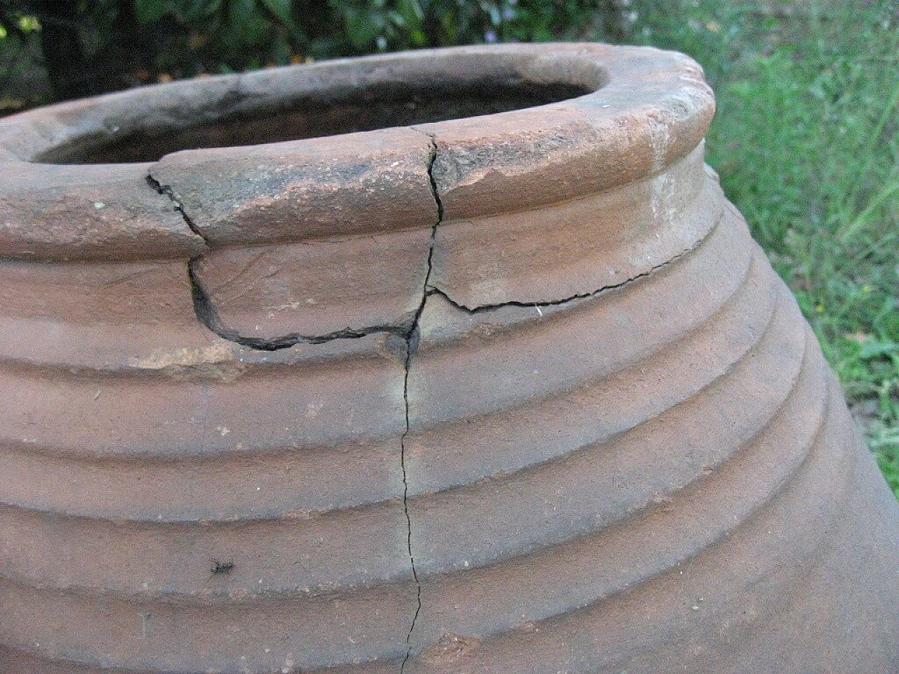 Natural red terracotta jar, 19th century 1256971