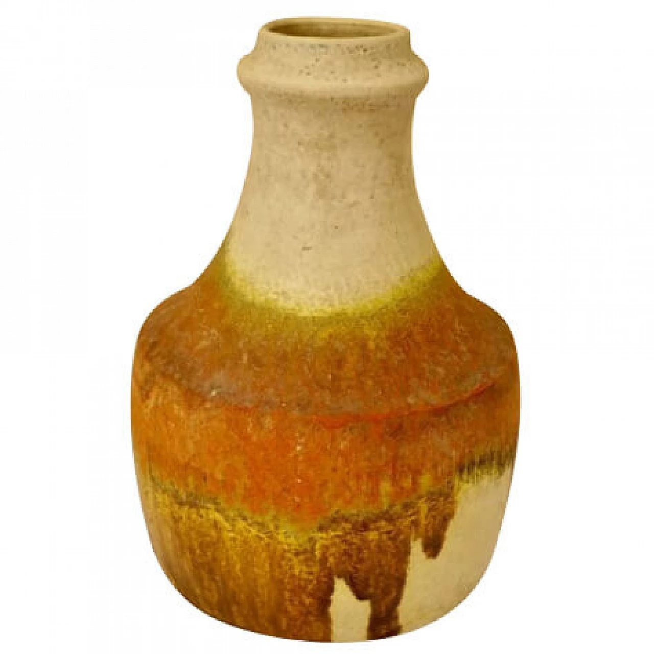 Vaso in ceramica di Marcello Fantoni per Fantoni, anni '50 1257191