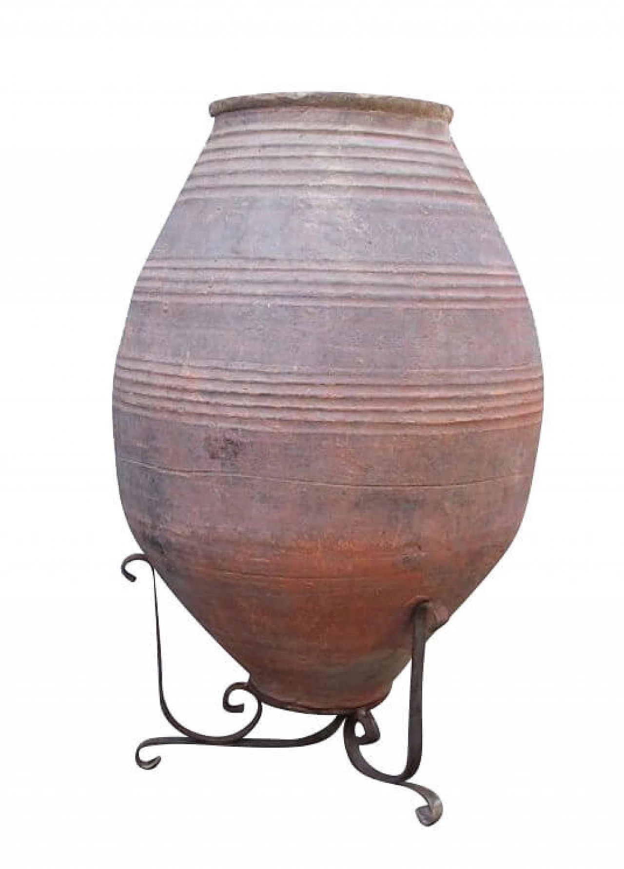 Natural red terracotta jar, 19th century 1257220