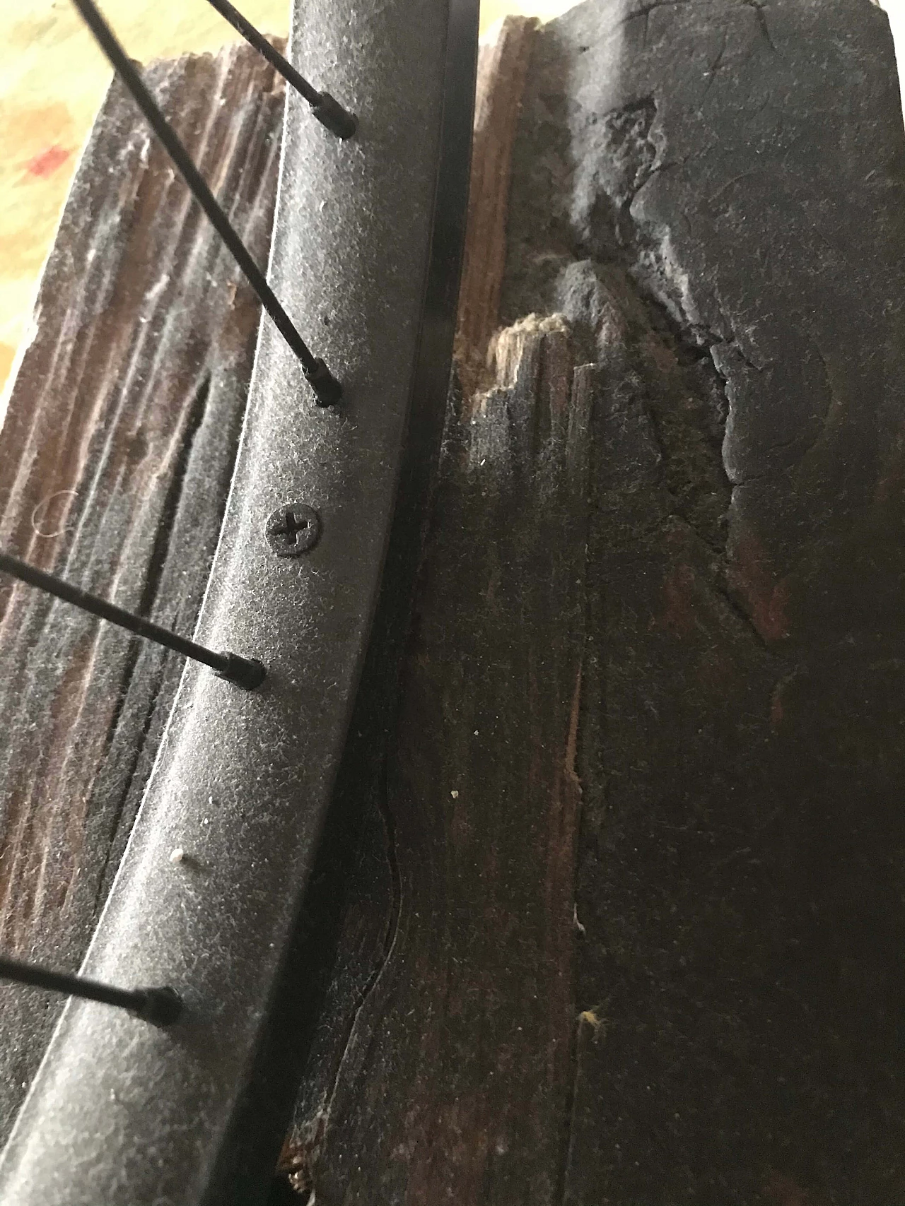 Upcycled table lamp with bicycle wheel, 2000s 1257252