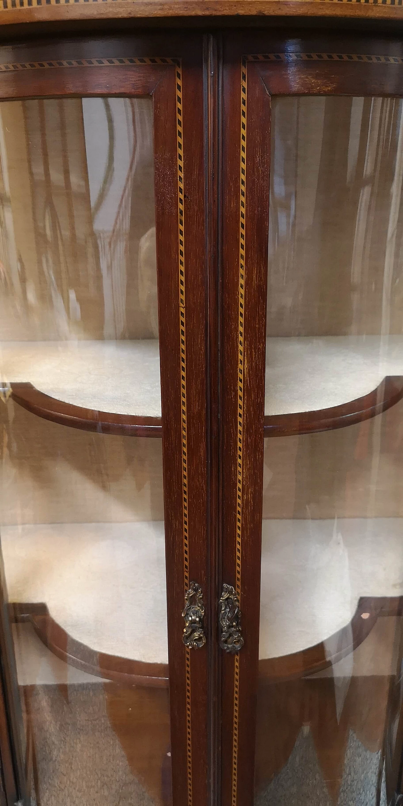 English mahogany display cabinet, '800 1257314