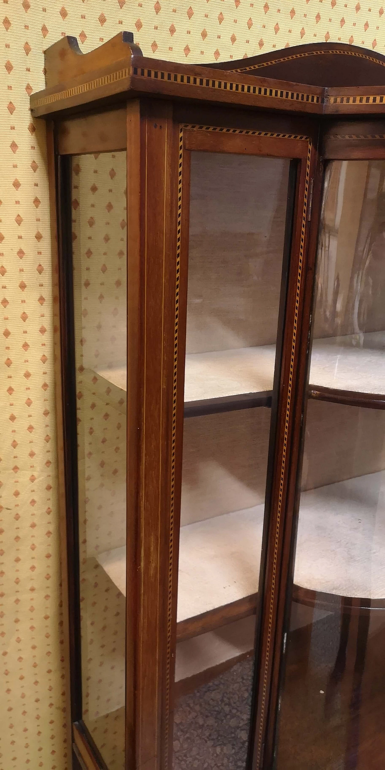 English mahogany display cabinet, '800 1257315