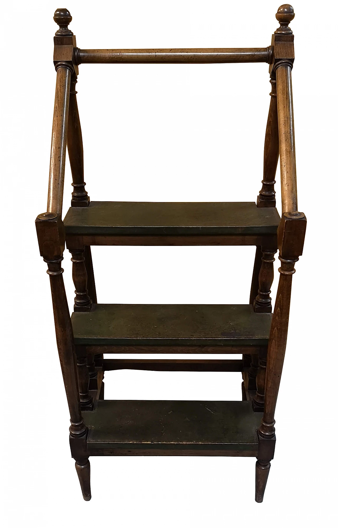 Scaletta inglese in faggio, inizio '900 1257434