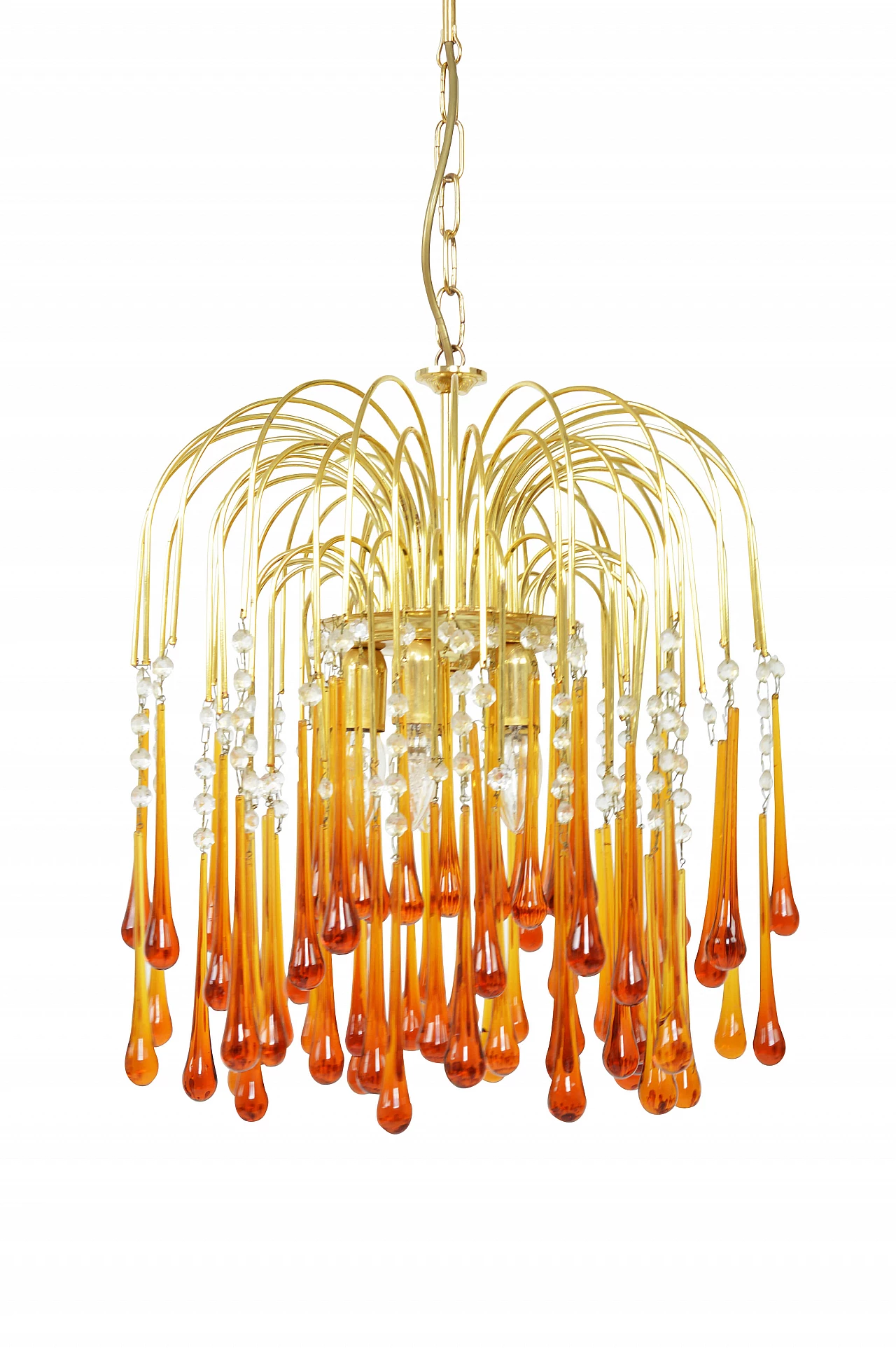 Murano glass chandelier by Venini, 60s 1257445