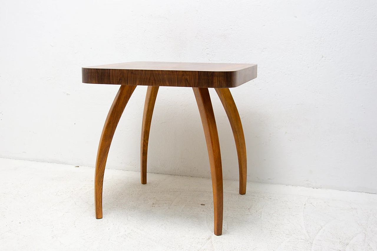 Spider table H-259 by Jindrich Halabala, Czechoslovakia, 50s 1258236