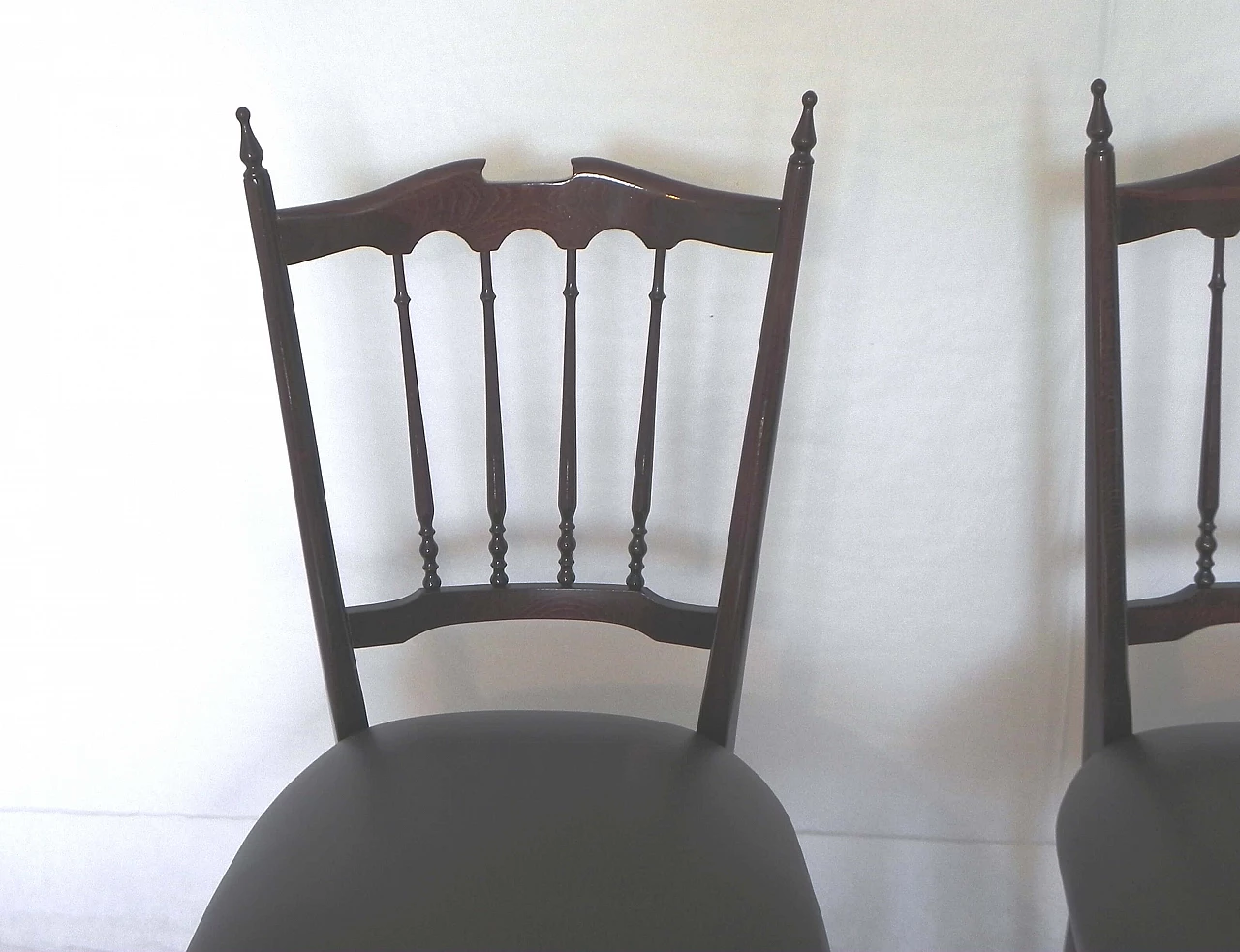 Coppia di sedie Chiavarine, anni '60 1258294