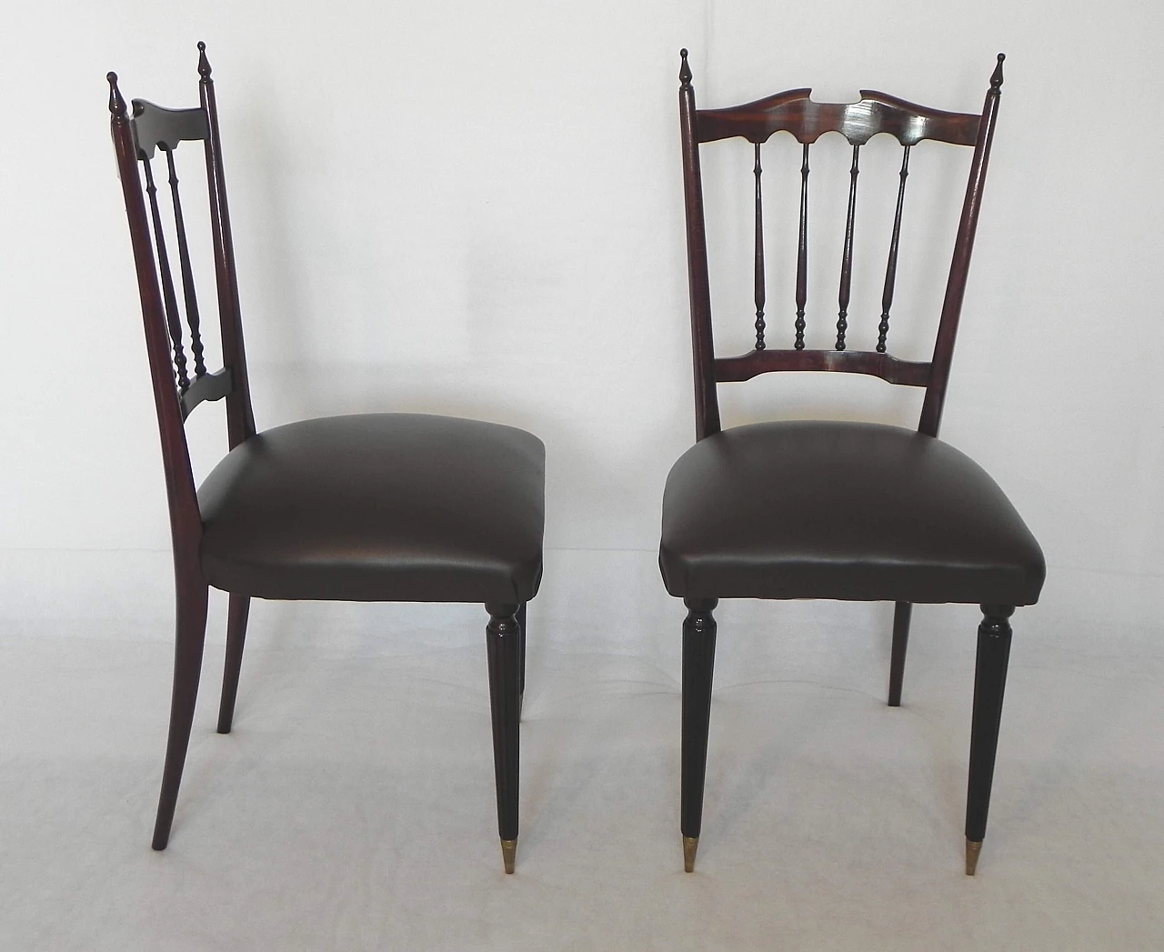 Coppia di sedie Chiavarine, anni '60 1258297