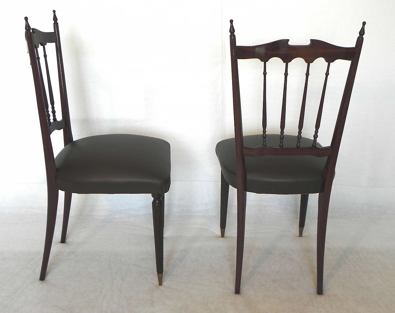 Coppia di sedie Chiavarine, anni '60 1258298