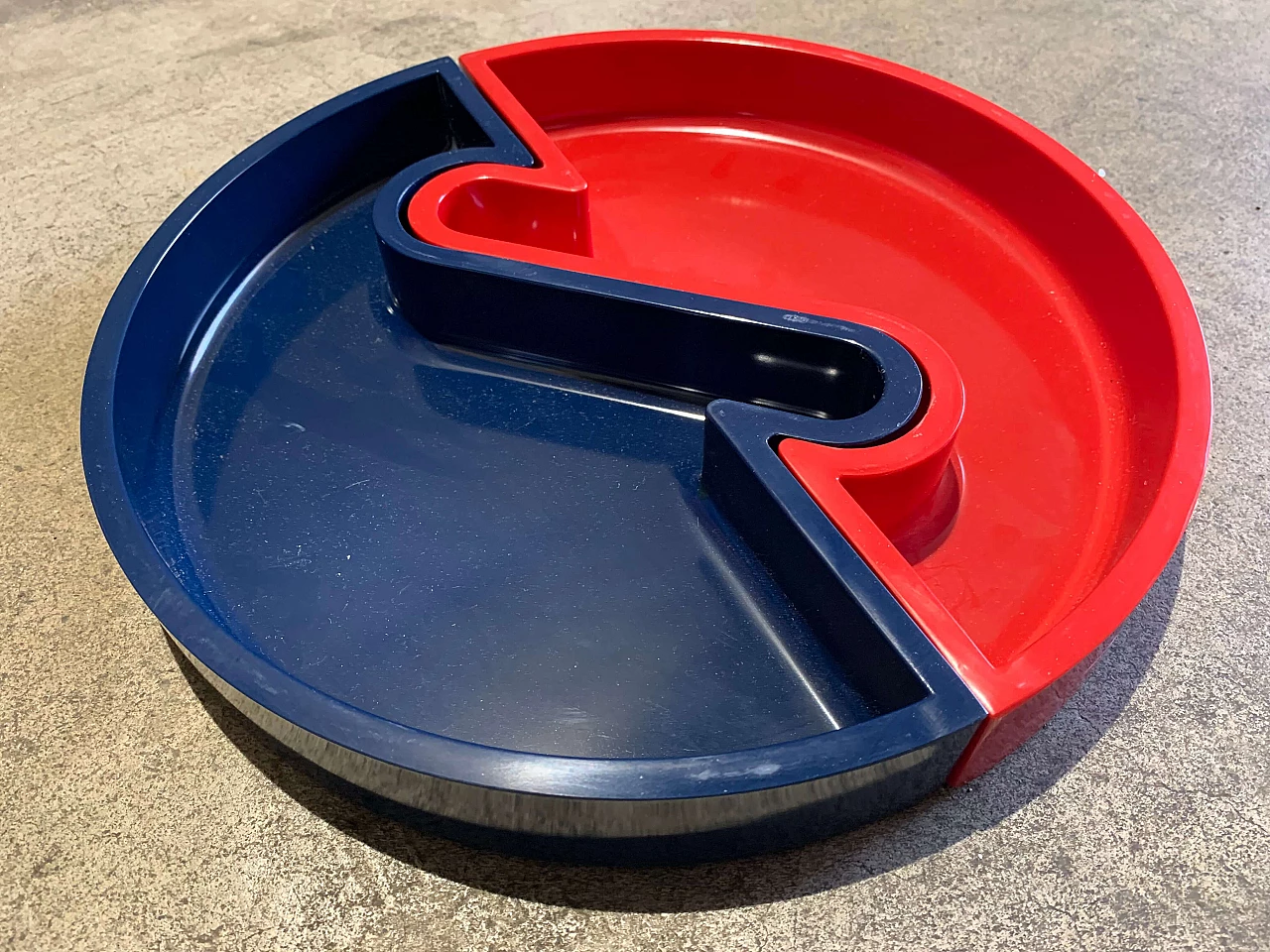 Centrotavola svuota tasche di Seiffert & Seiffert per Lamperti, anni '80 1258321