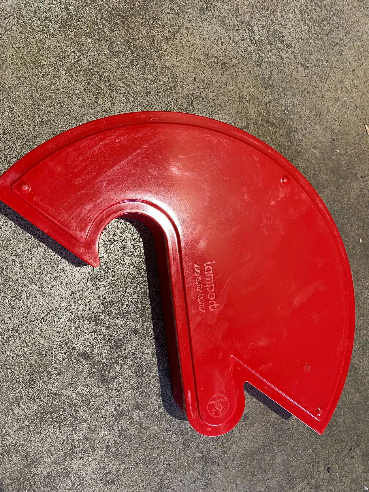 Centrotavola svuota tasche di Seiffert & Seiffert per Lamperti, anni '80 1258322