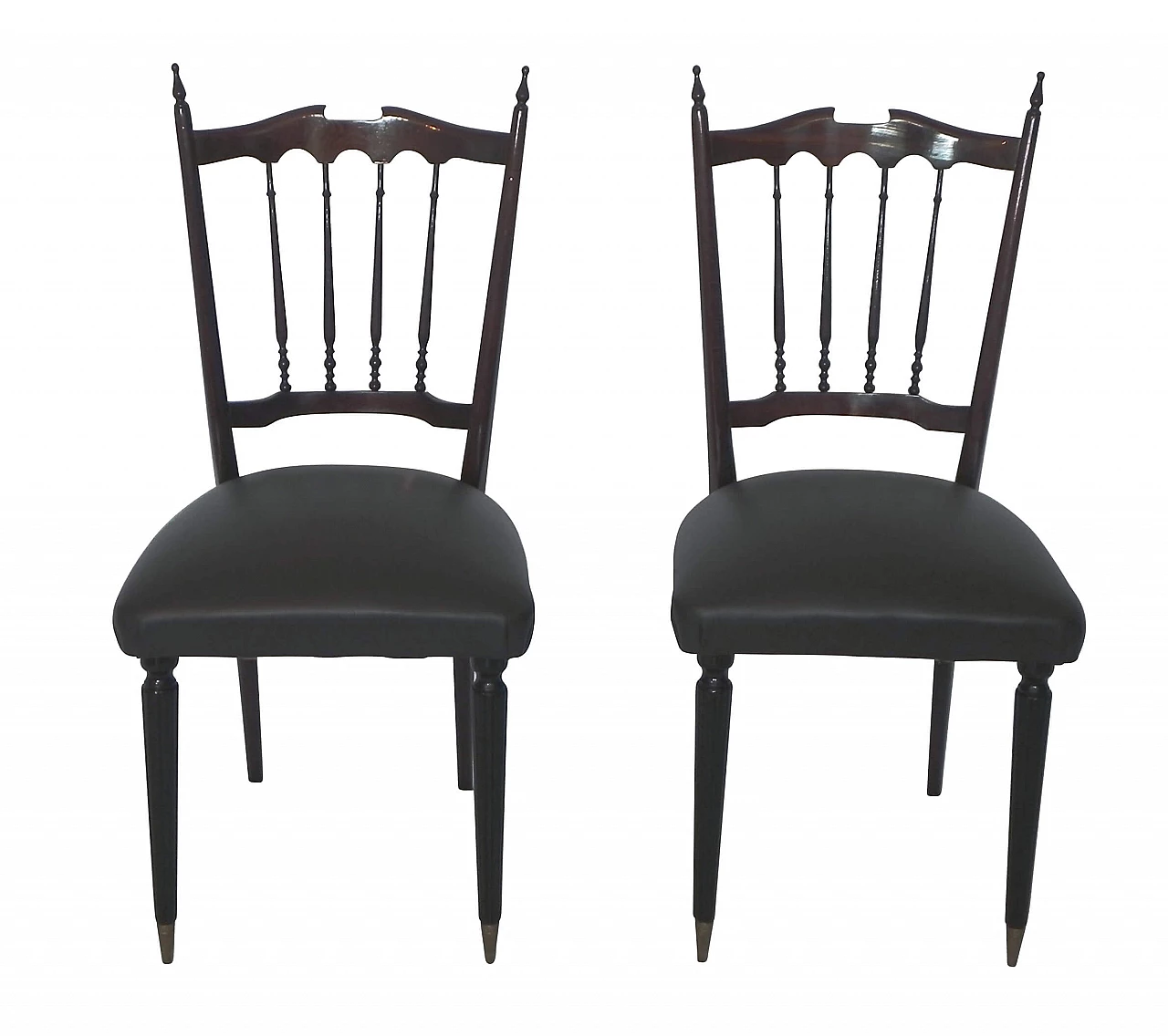 Coppia di sedie Chiavarine, anni '60 1258664