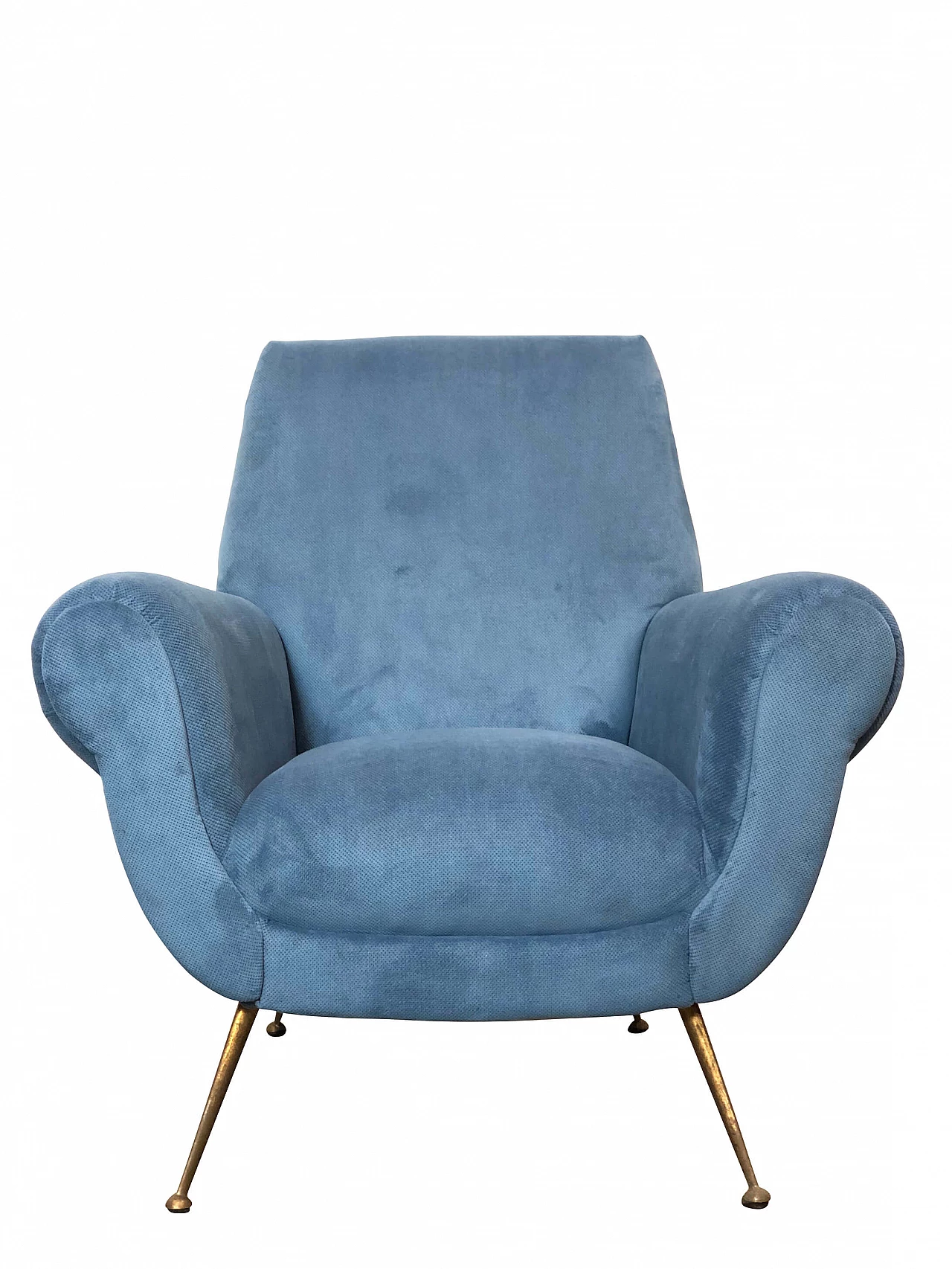 Poltrona azzurra di Gigi Radice, anni '50 1258857