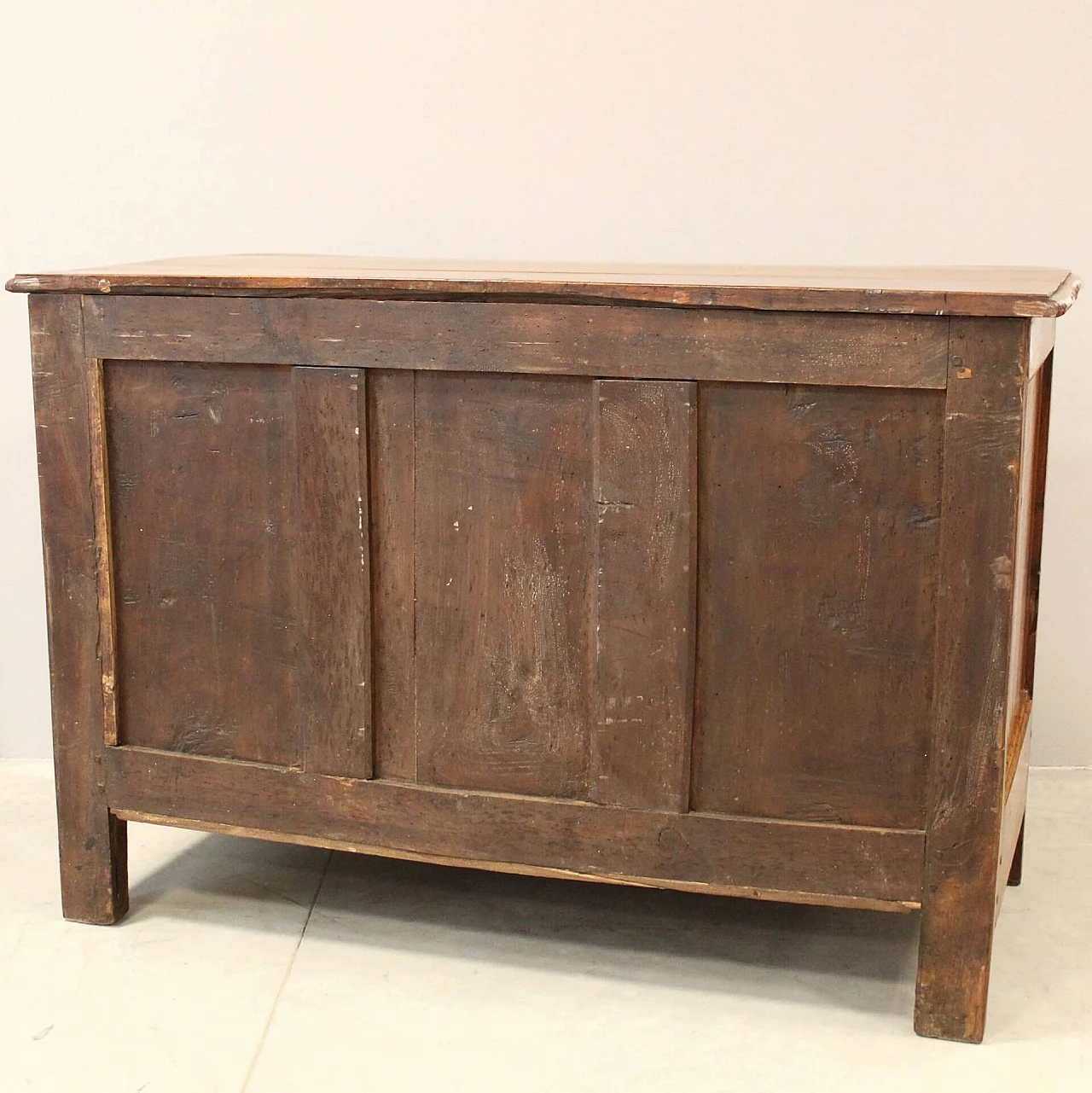 Cassettiera Luigi XV in noce massello, '700 1259134