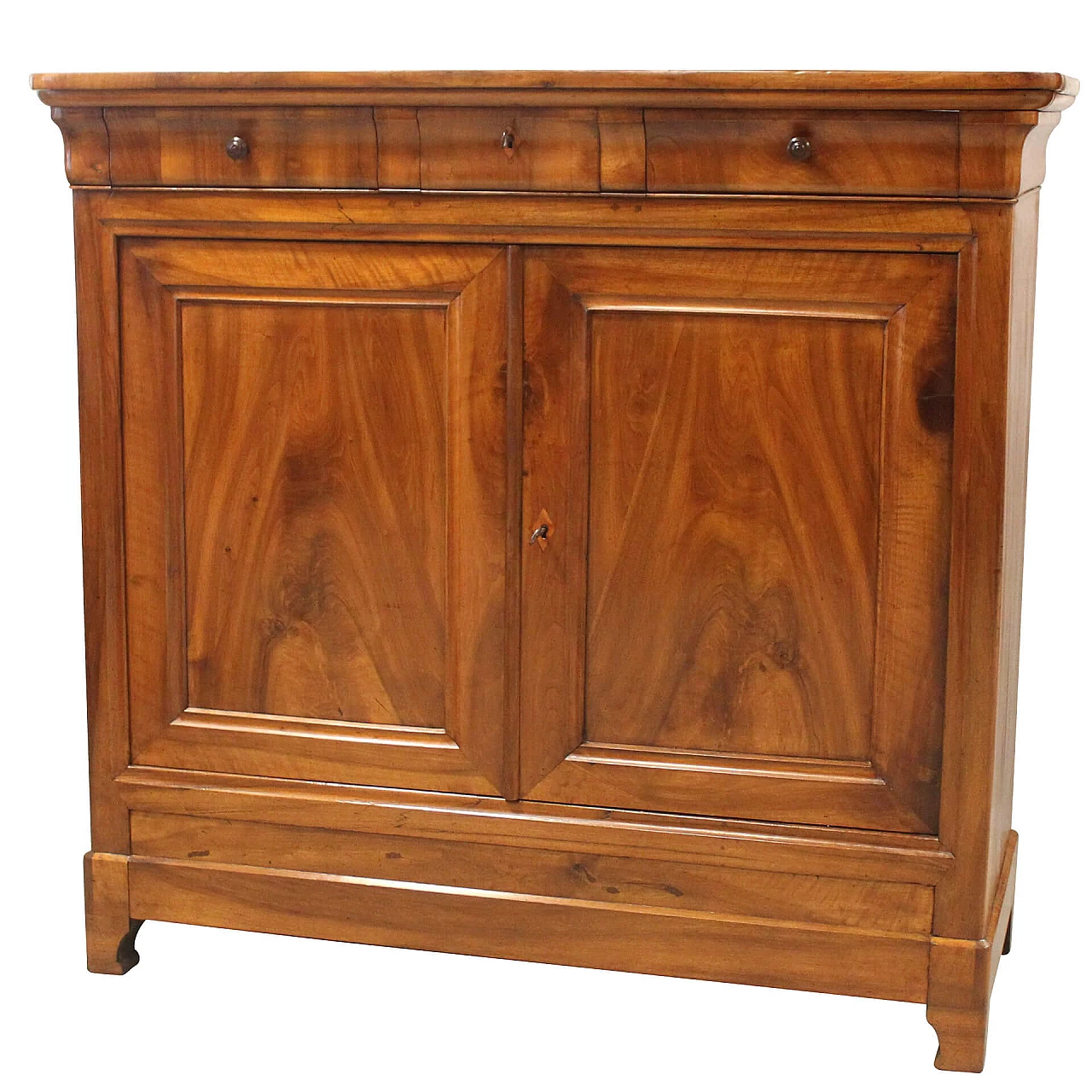Louis-Philippe Capuchin sideboard in solid walnut, 19th century 1259300