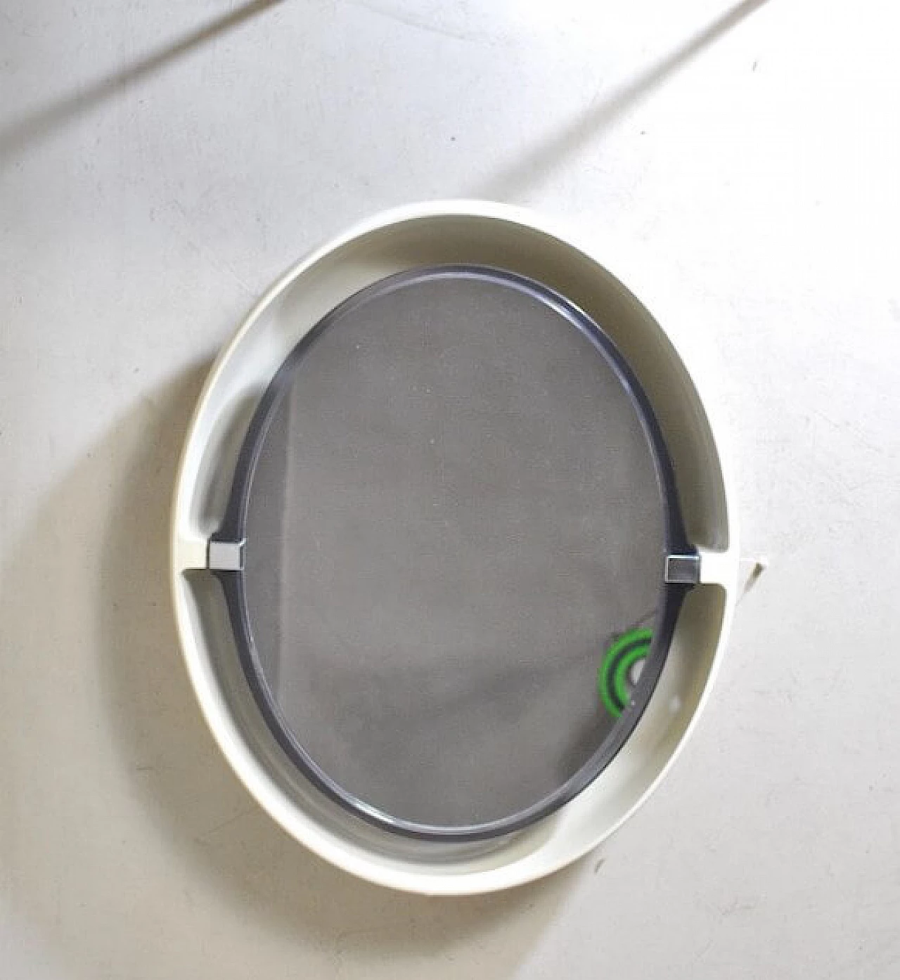 Specchio retroilluminato Space Age in plastica di Allibert, anni '70 1259333