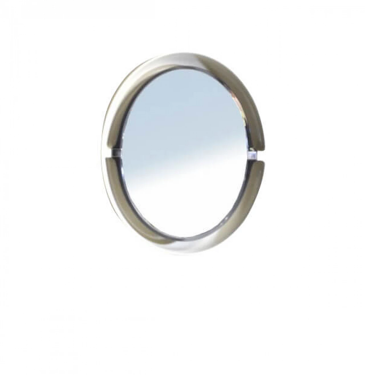 Specchio retroilluminato Space Age in plastica di Allibert, anni '70 1259340