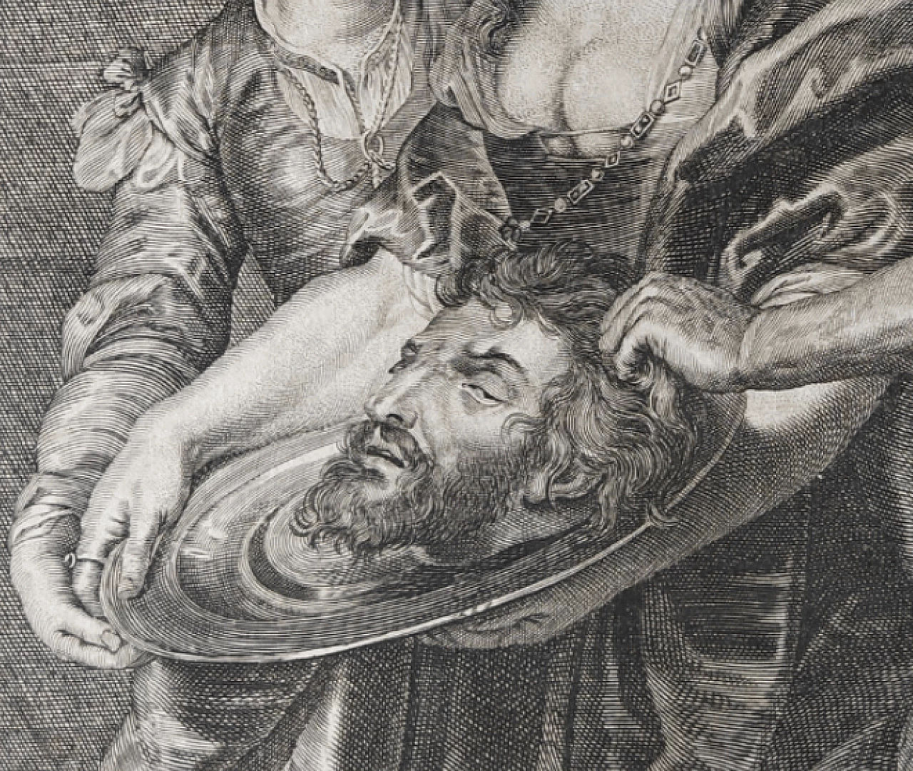 Giacomo Piccini o Pecini, Salomè con la testa di San Giovanni Battista, '600 1259728
