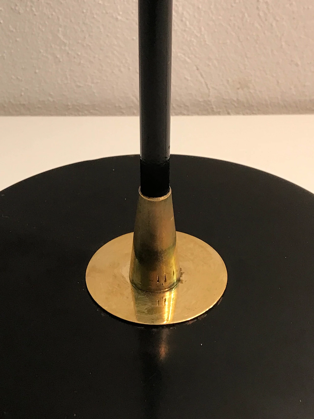 Table lamp in brass and patinated metal by Stilnovo, 1950s 1259761