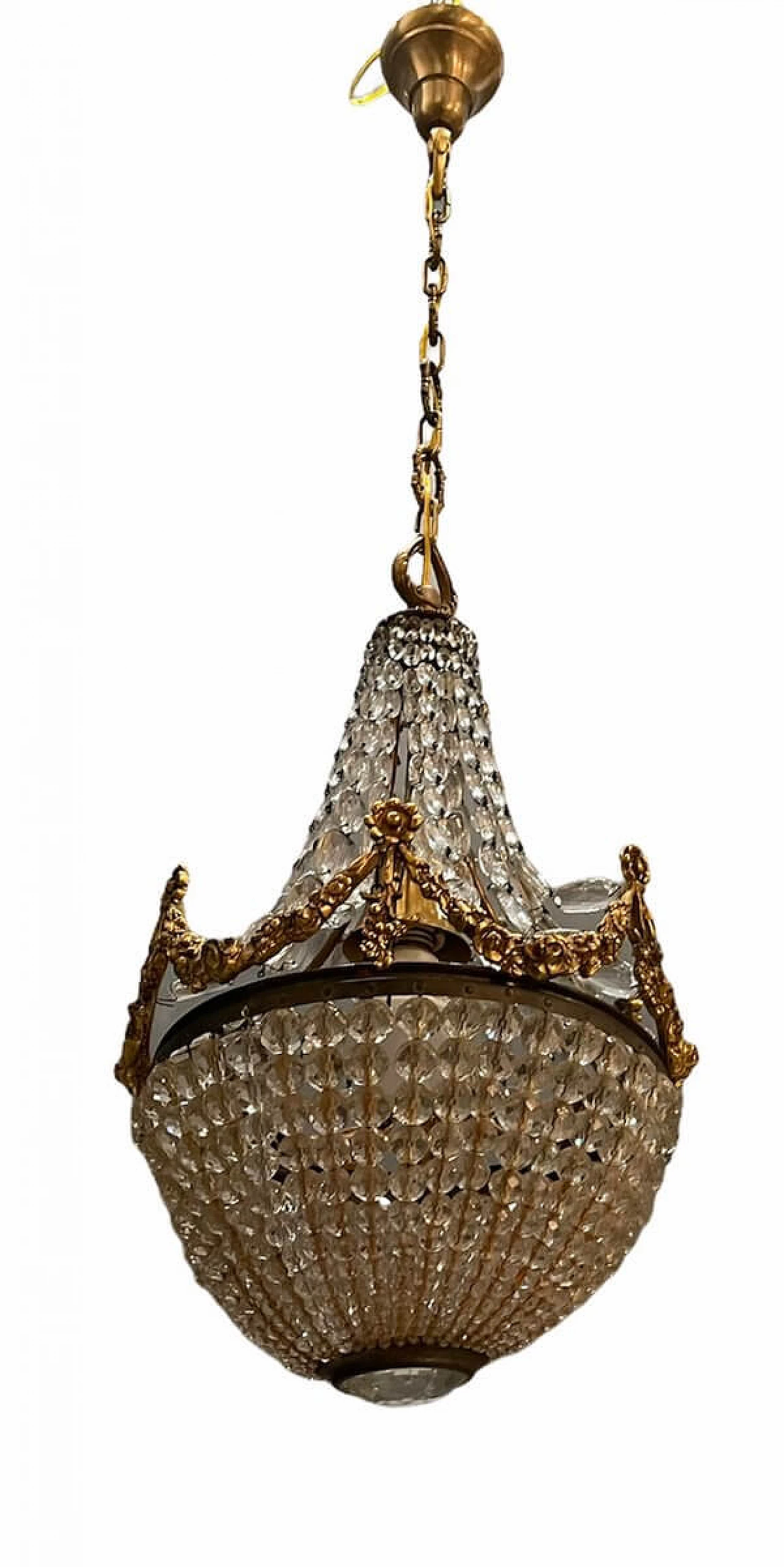Crystal chandelier, 1940s 1259916