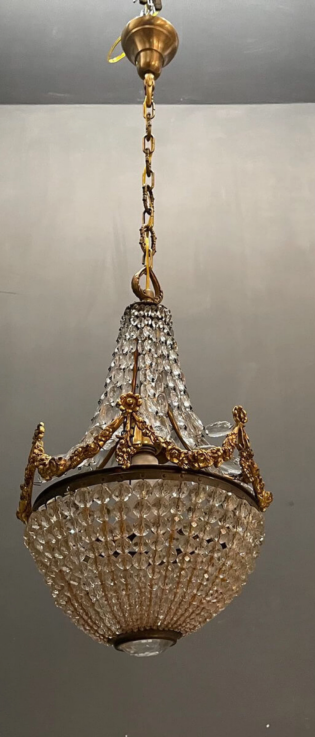 Crystal chandelier, 1940s 1259917