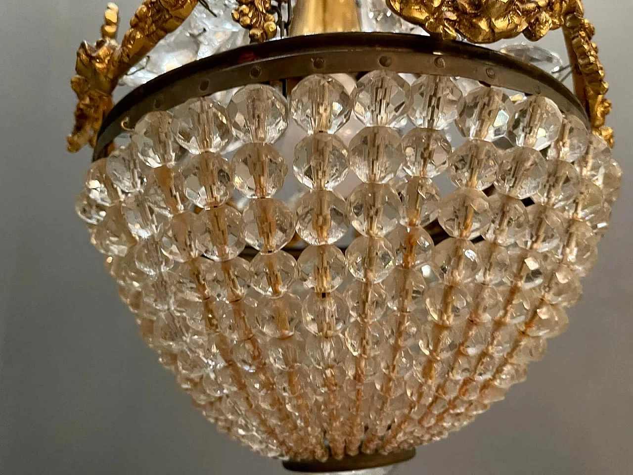 Crystal chandelier, 1940s 1259919