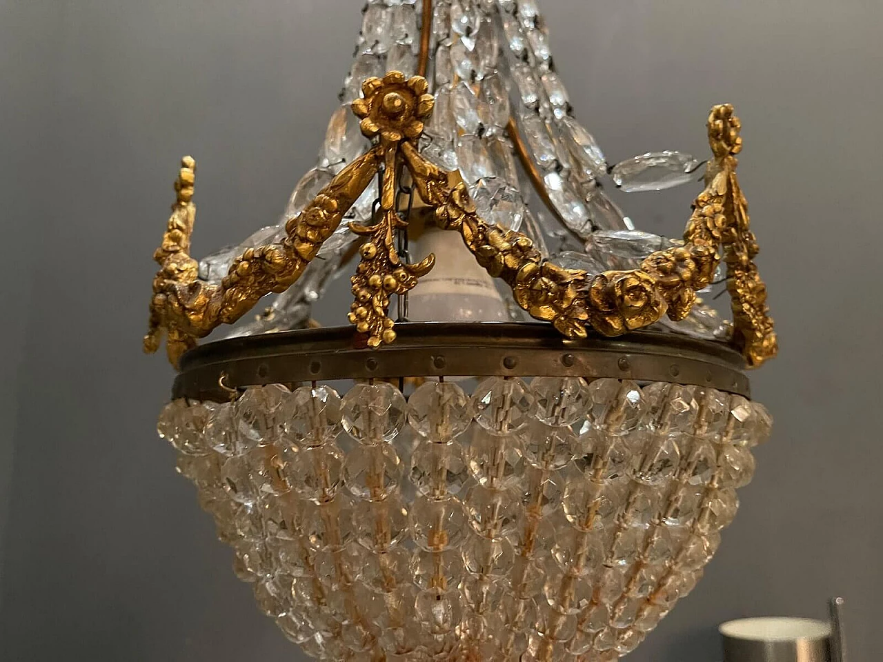 Crystal chandelier, 1940s 1259920