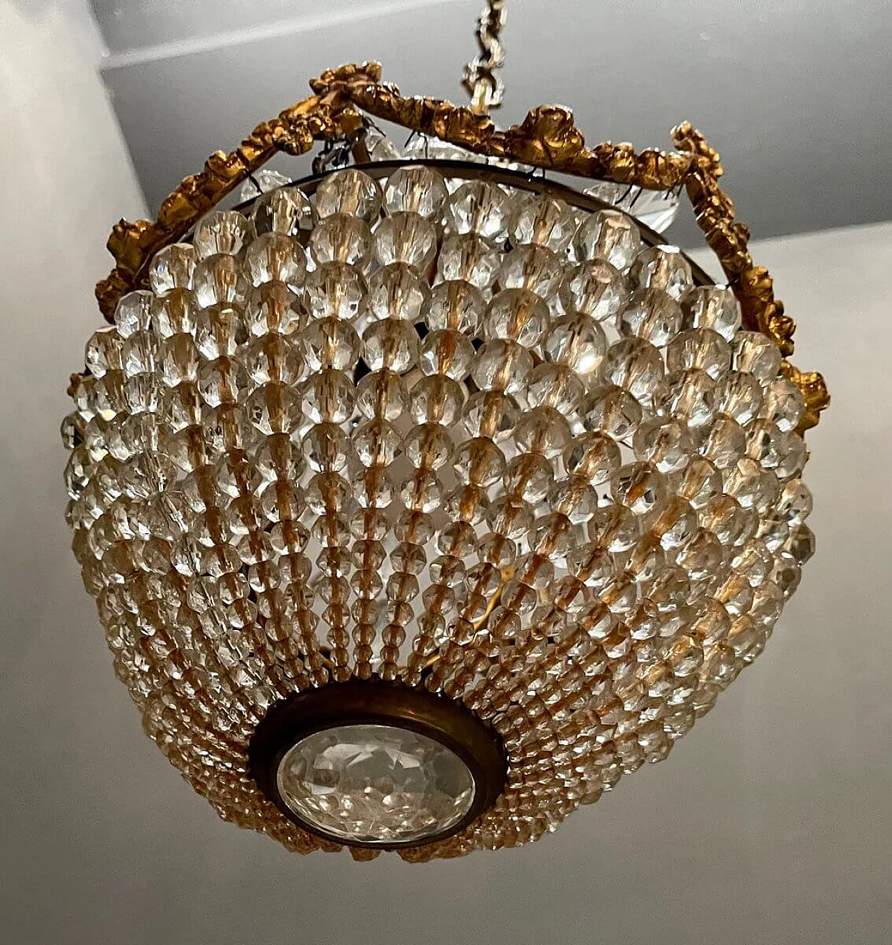 Crystal chandelier, 1940s 1259921
