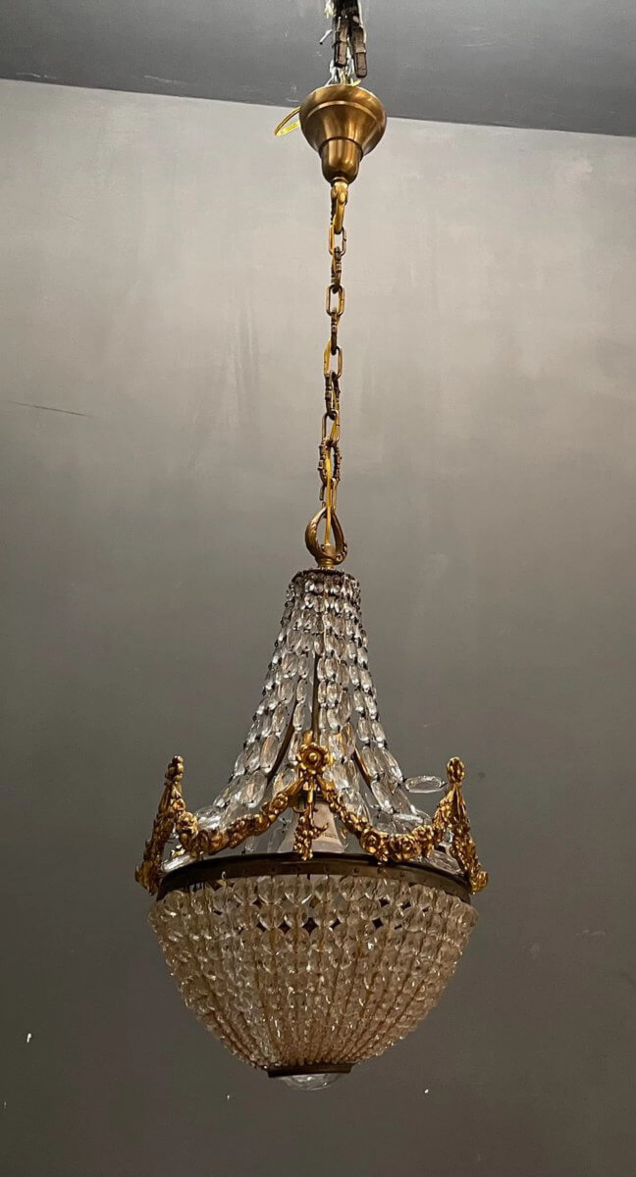 Crystal chandelier, 1940s 1259922