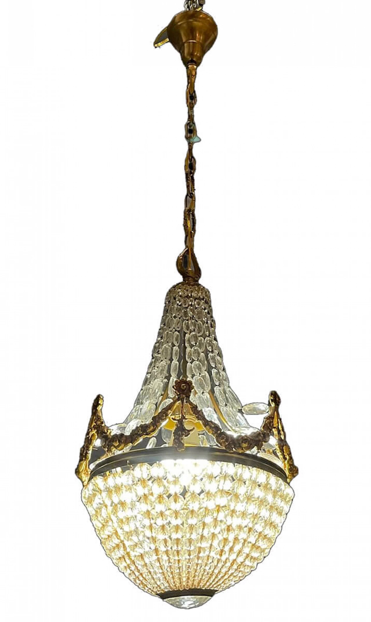 Crystal chandelier, 1940s 1259932