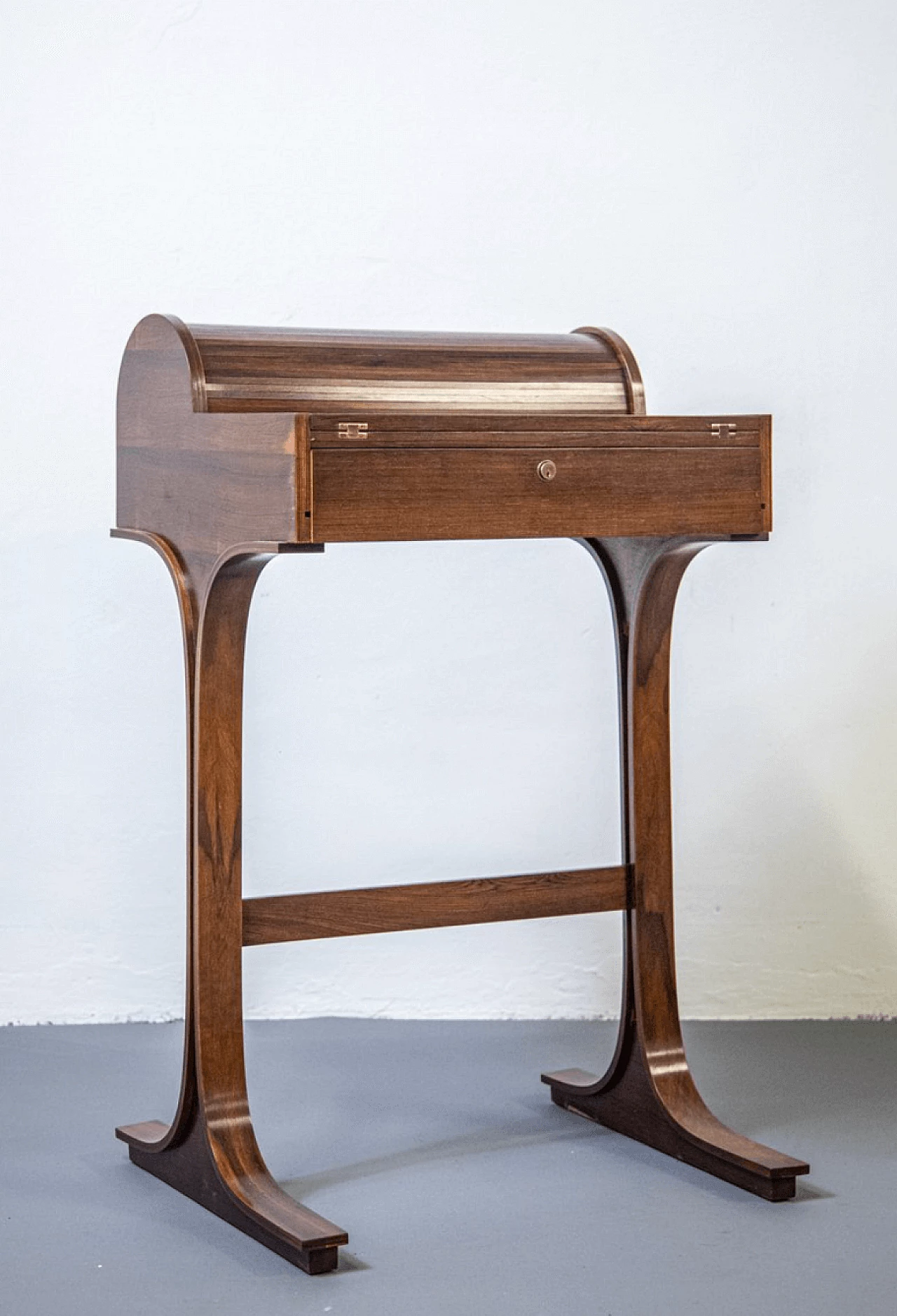 Rosewood writing desk by Gianfranco Frattini for Bernini, 1960s 1260480