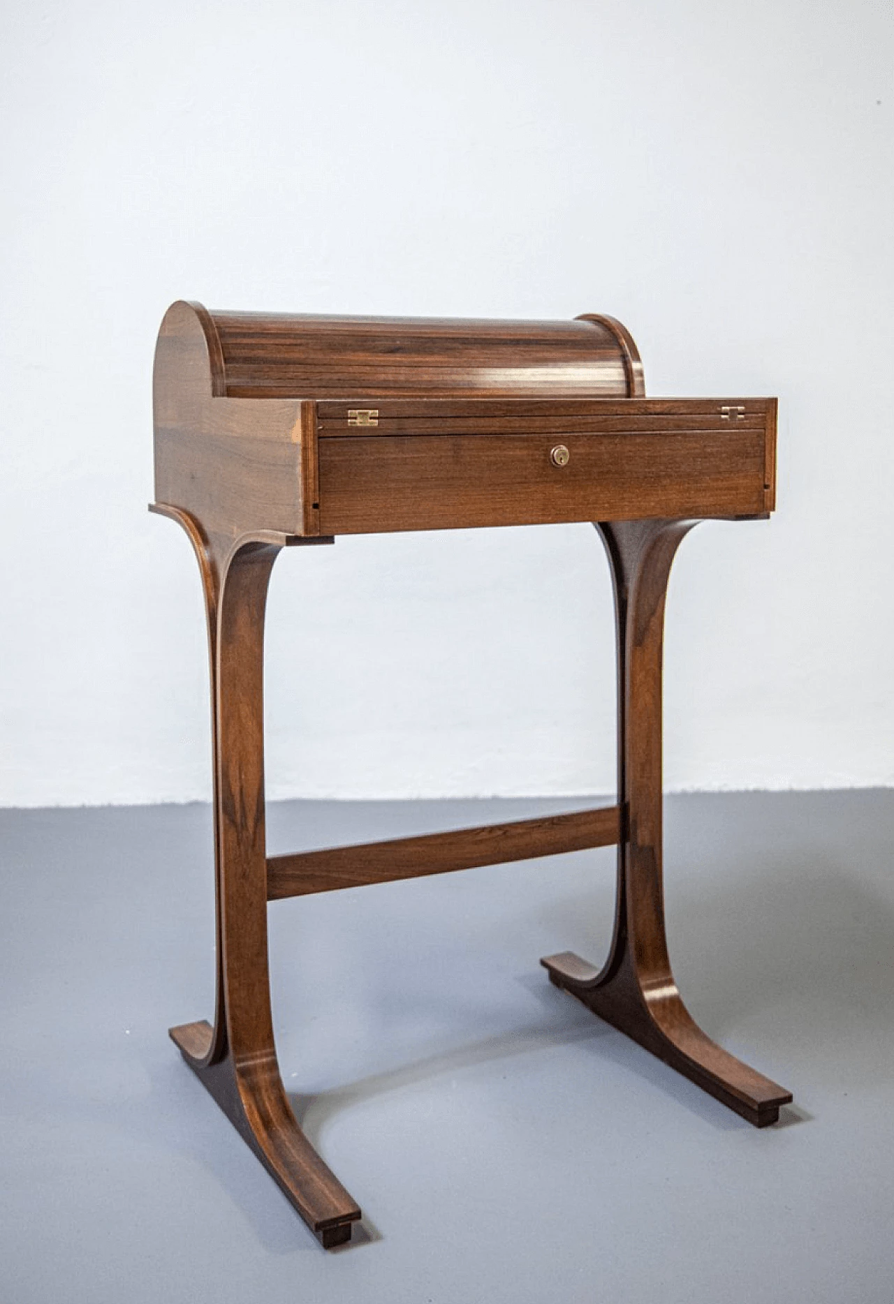Rosewood writing desk by Gianfranco Frattini for Bernini, 1960s 1260481