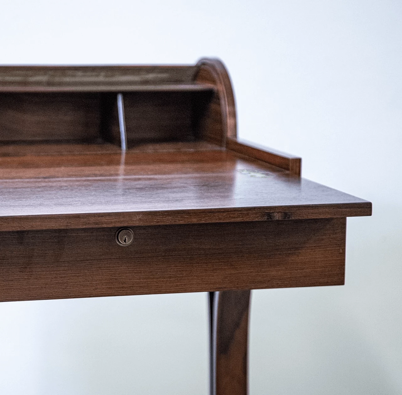 Rosewood writing desk by Gianfranco Frattini for Bernini, 1960s 1260483