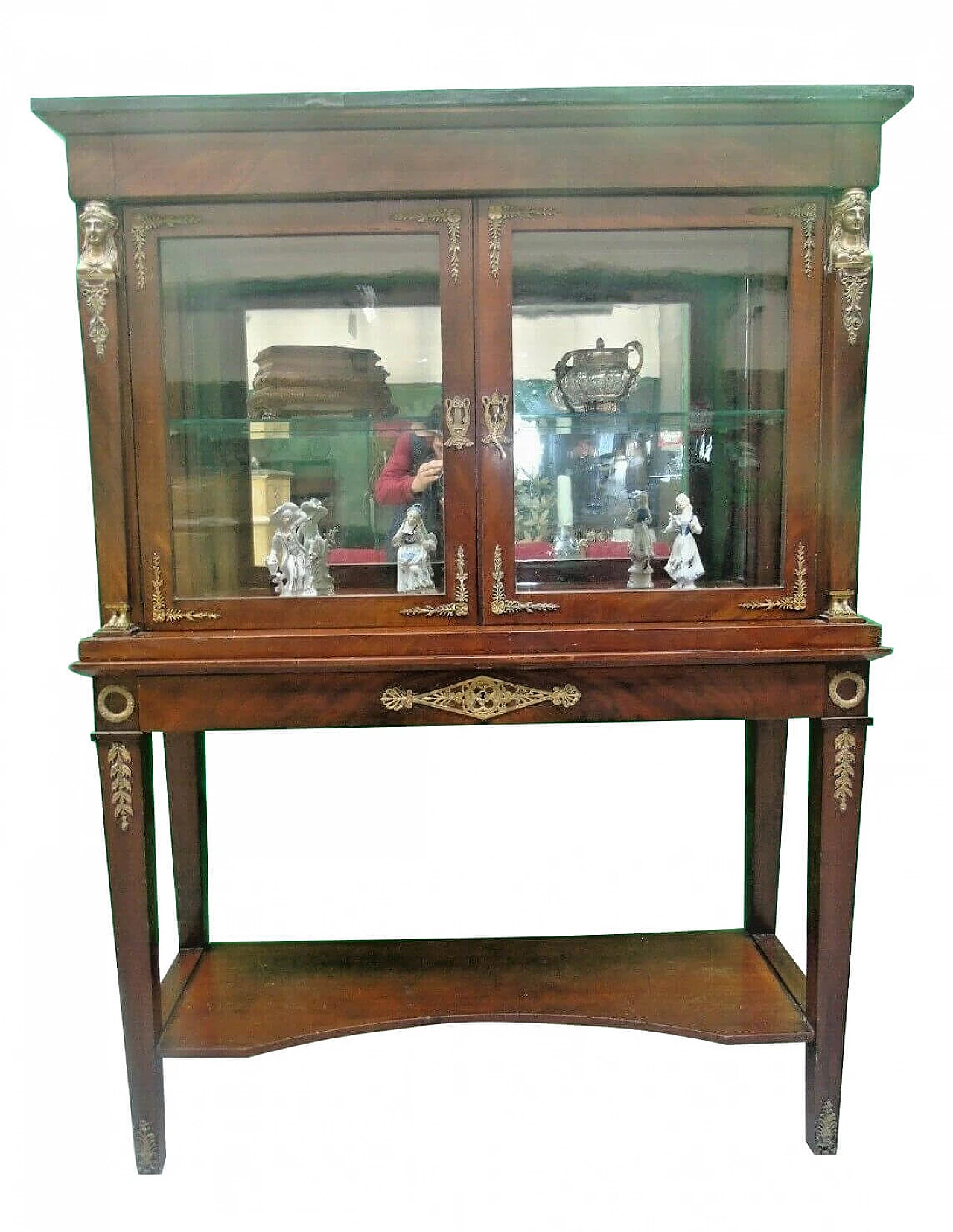 Retrouor d'Egypte Napoleon III showcase in mahogany, 1880 1260546