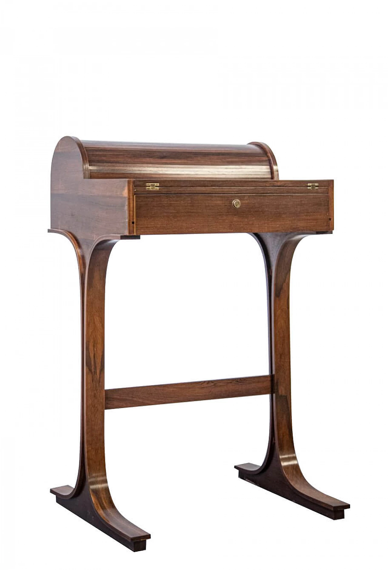 Rosewood writing desk by Gianfranco Frattini for Bernini, 1960s 1260550