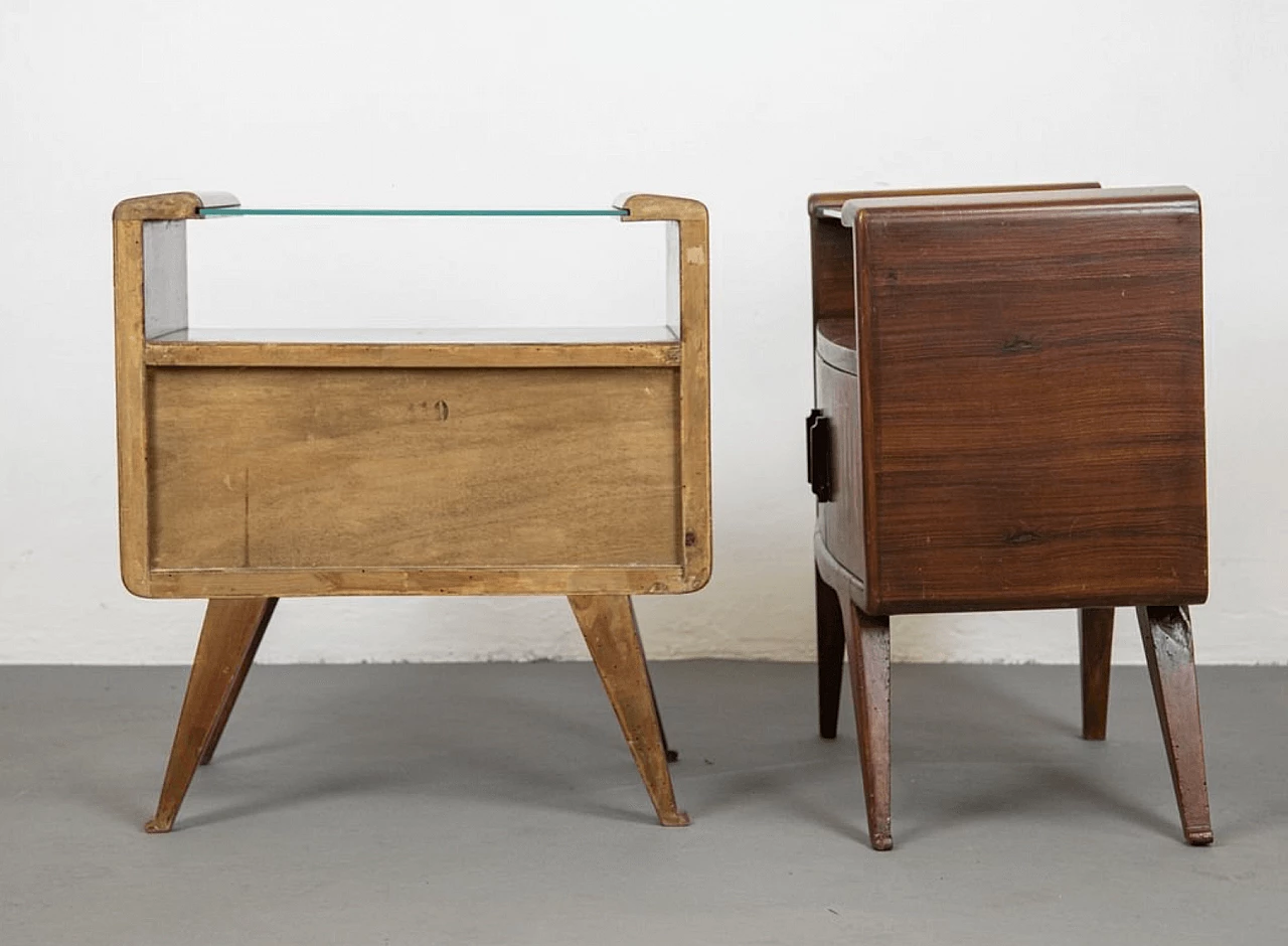 Pair of bedside tables in the style of Gio Ponti, 40s 1260770