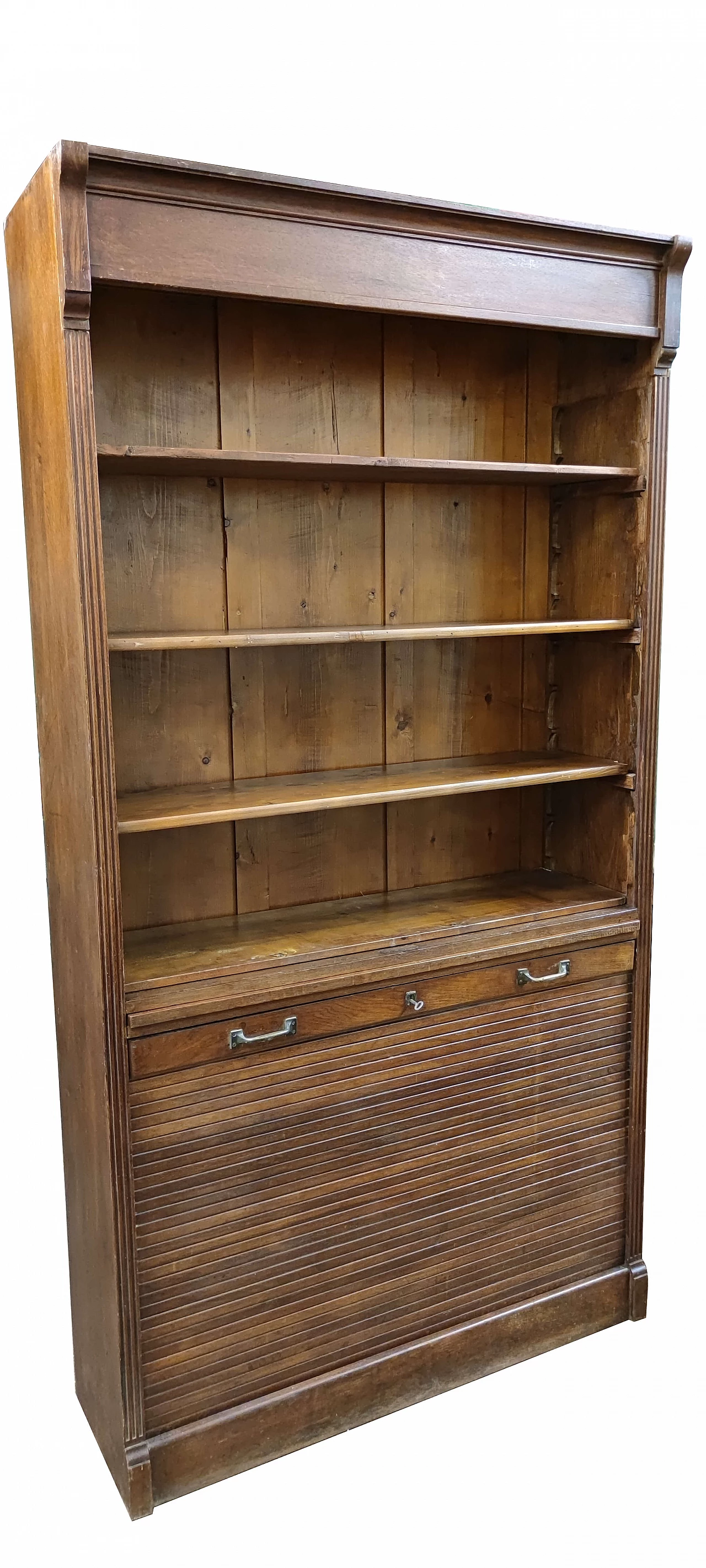 Oak shutter bookcase, 20s 1260846