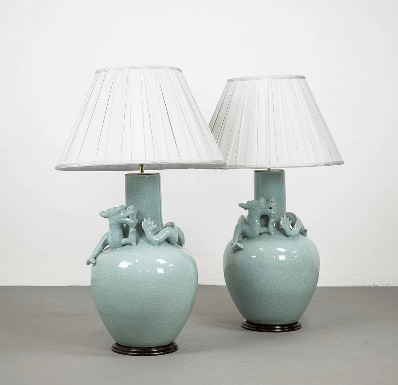 Pair of Chinese table lamps, 30s 1260986