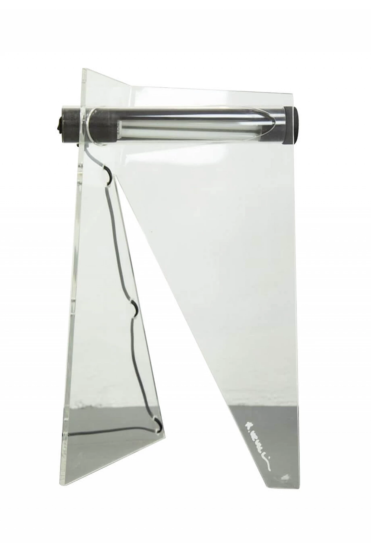 Plexiglas table lamp, 70s 1261045