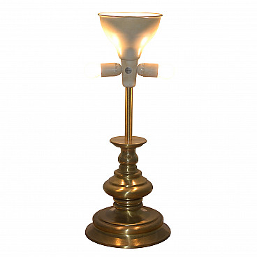 Brass table lamp by Reggiani, 1950s