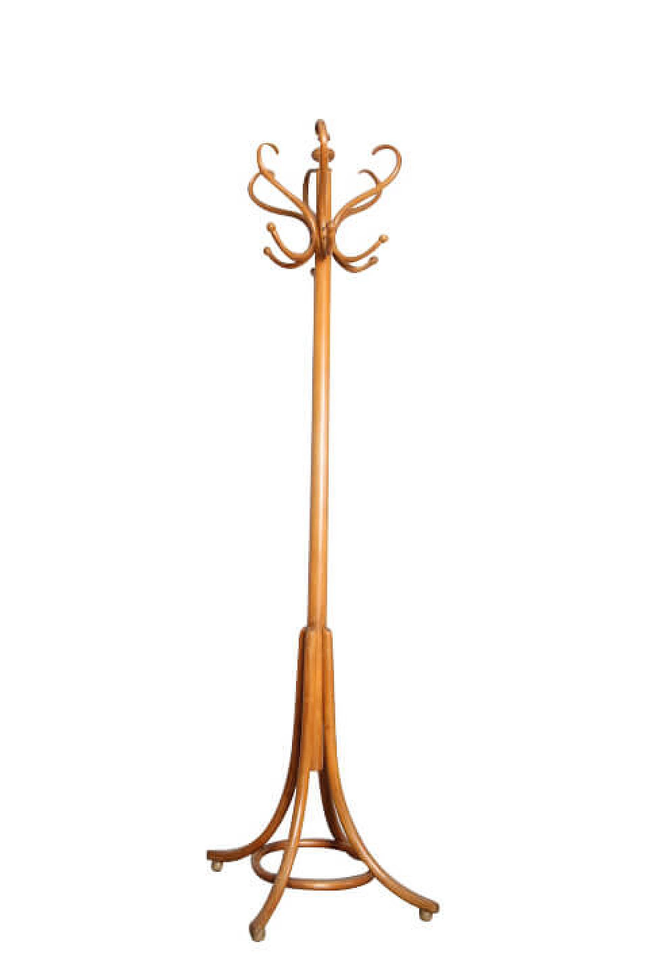Thonet bent beechwood coat rack, 40s 1261137