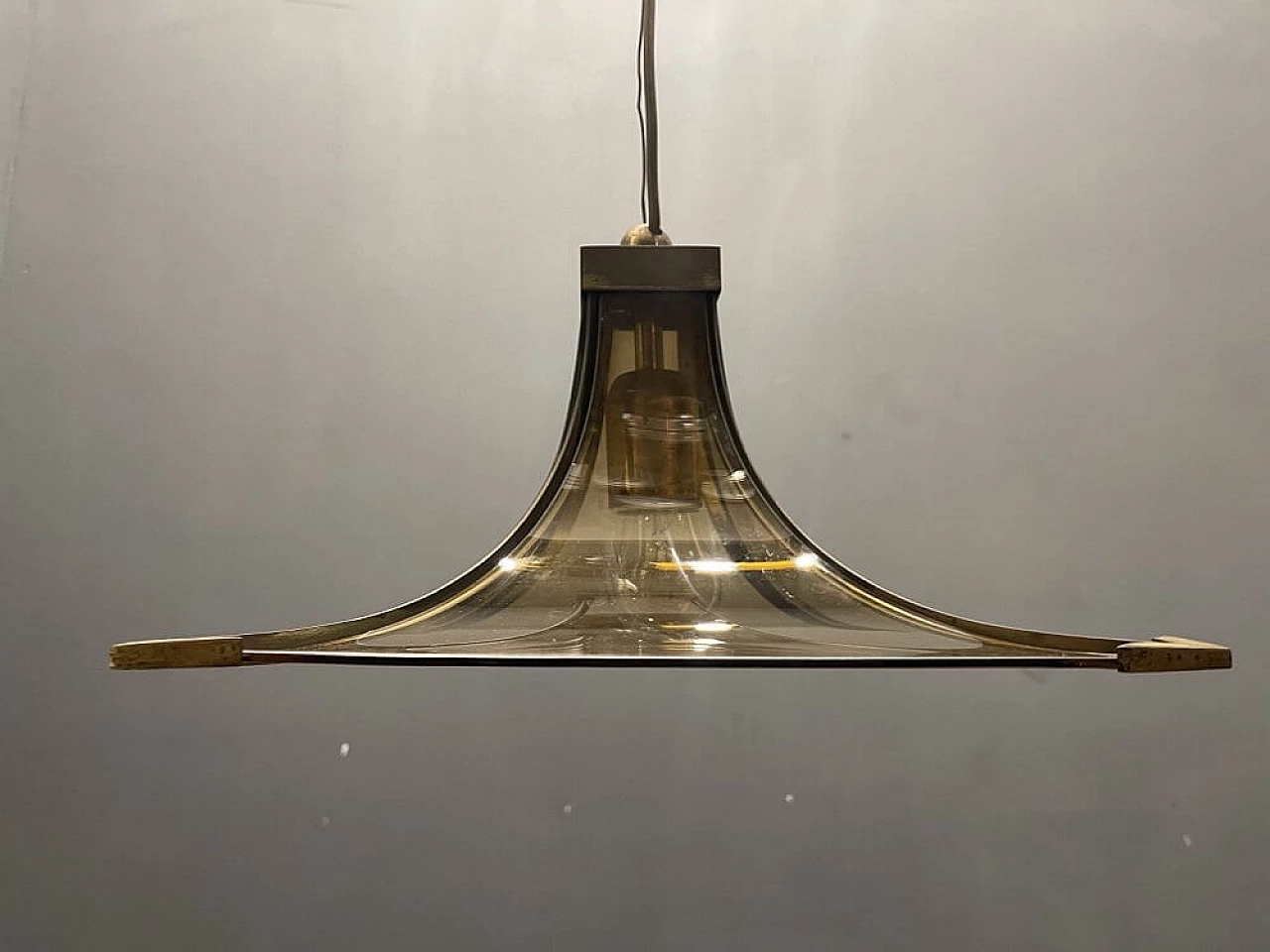 Pagoda pendant lamp by Esperia, 60s 1261648
