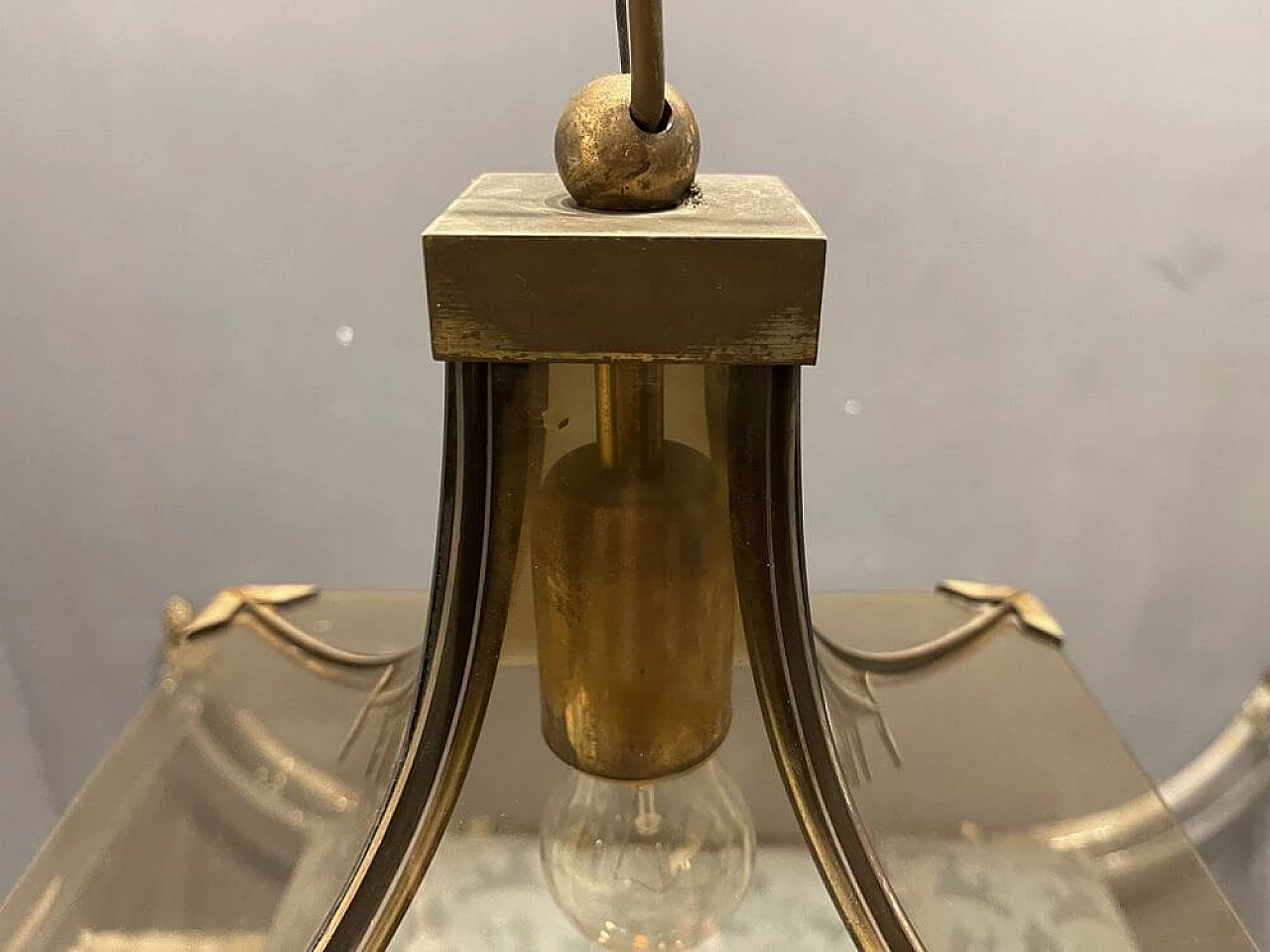 Pagoda pendant lamp by Esperia, 60s 1261650
