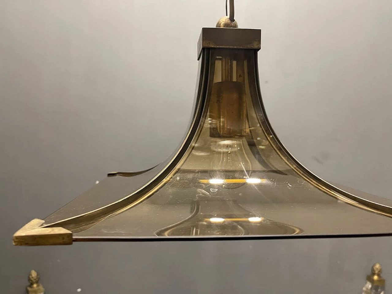 Pagoda pendant lamp by Esperia, 60s 1261651