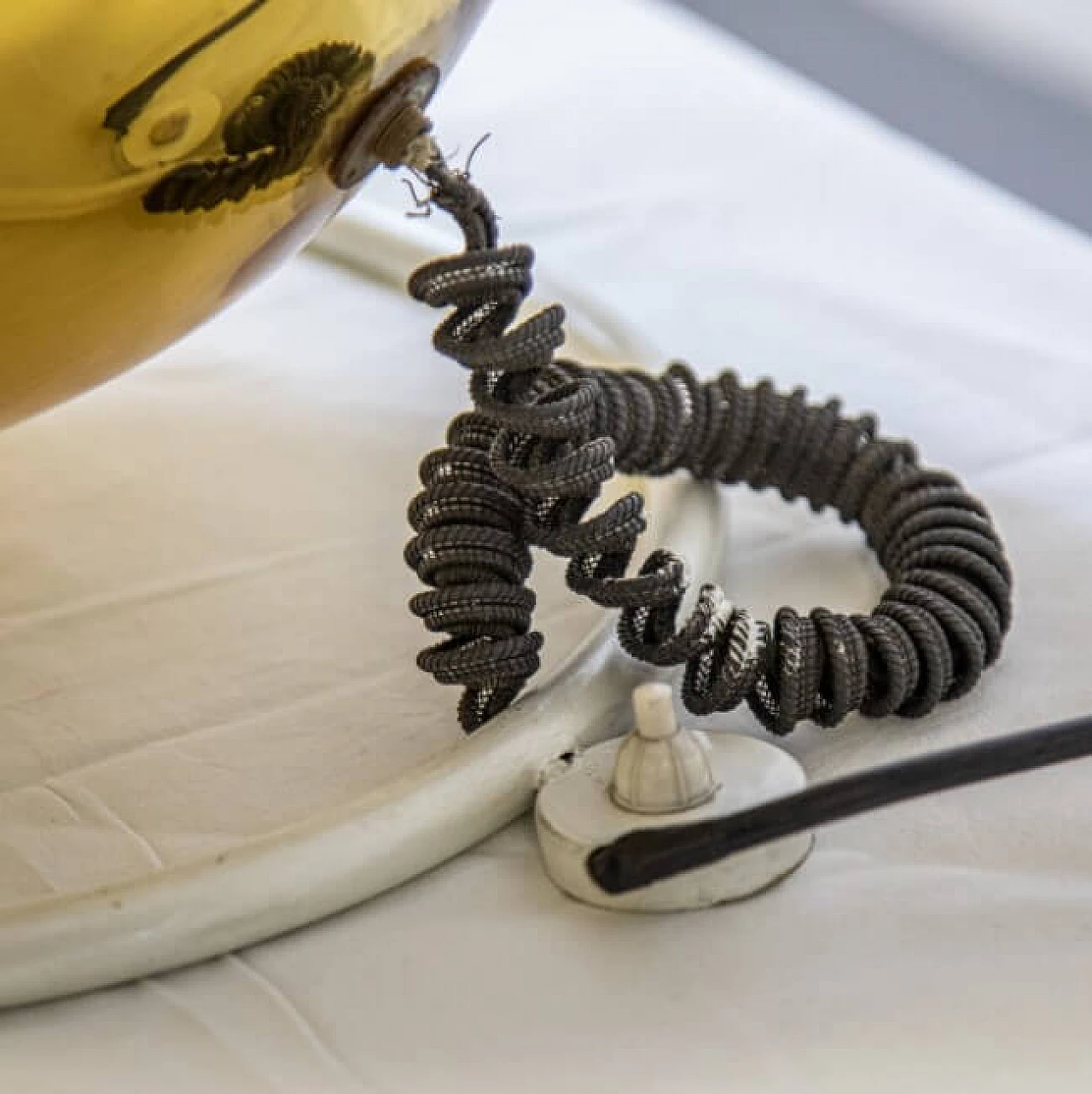 Table lamp in Murano glass and metal, 60s 1261765