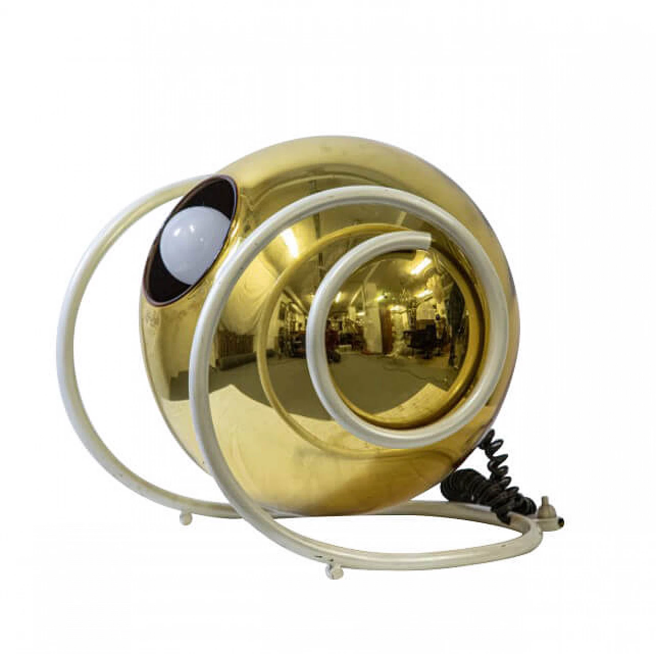 Table lamp in Murano glass and metal, 60s 1261795